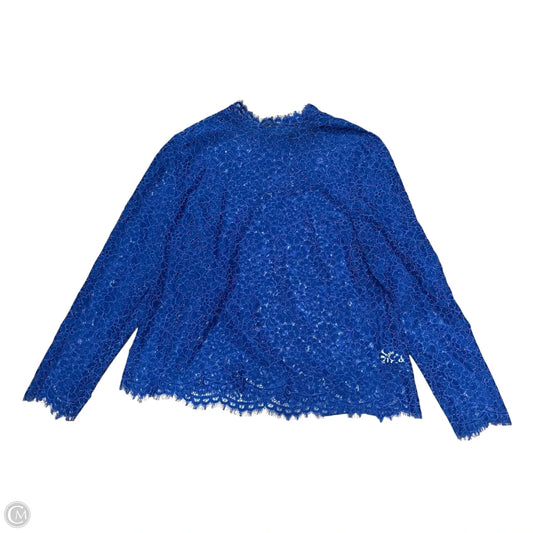 Top Long Sleeve By J. Crew In Navy, Size: L