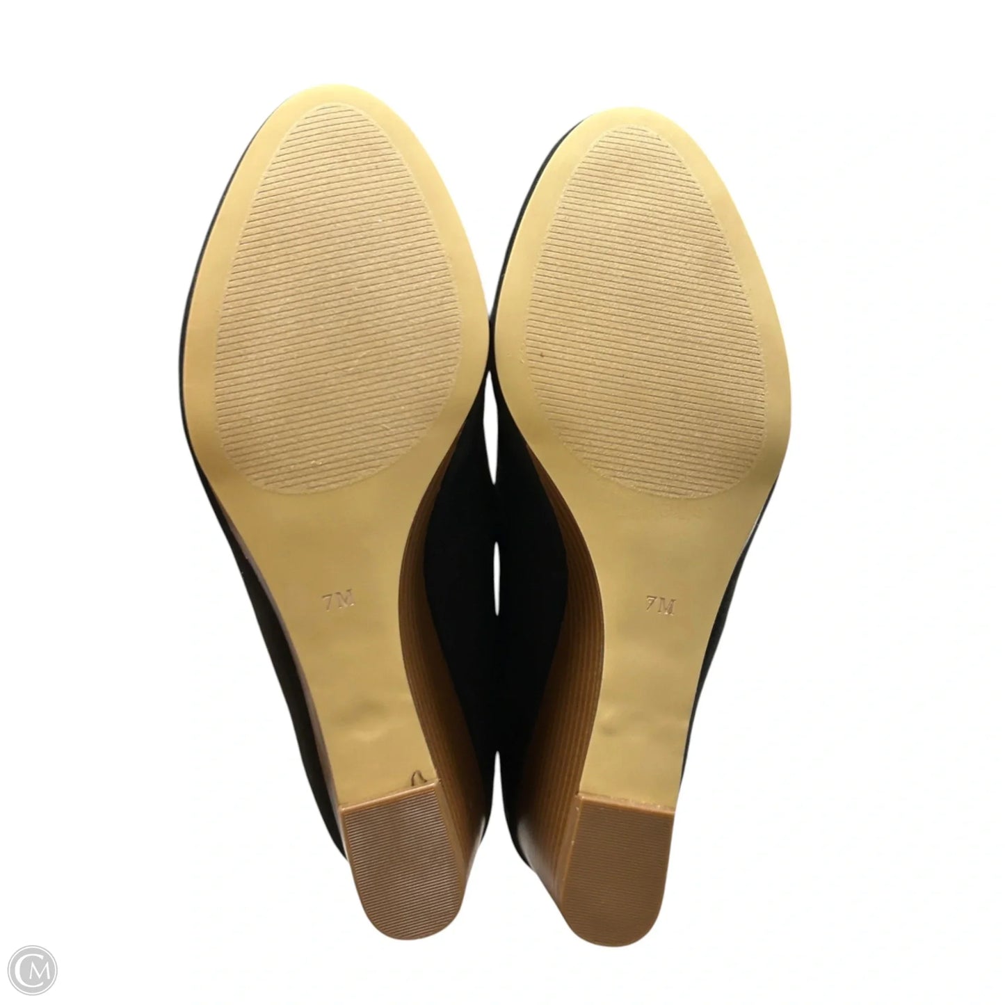 Shoes Heels Block By Loft In Black, Size: 7