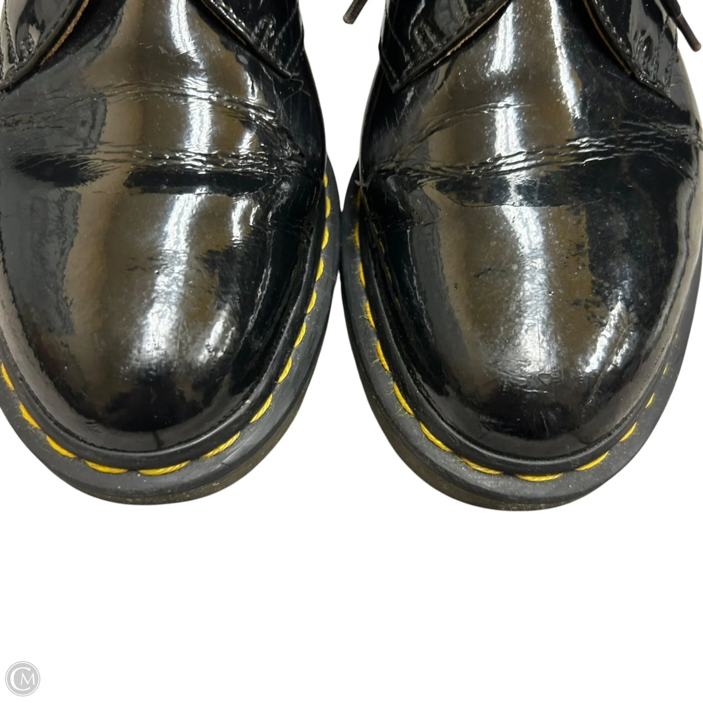 Shoes Flats By Dr Martens In Black, Size: 9