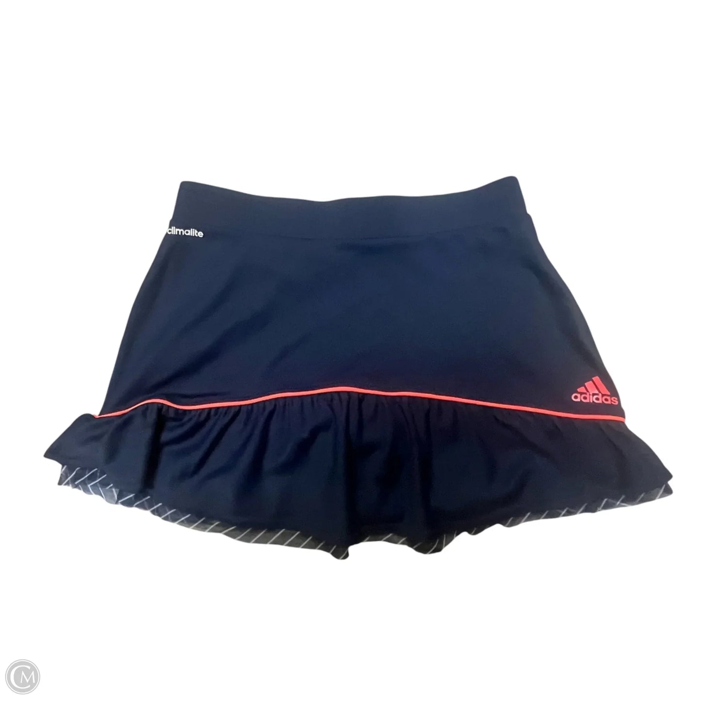 Athletic Skirt By Adidas In Navy, Size: S