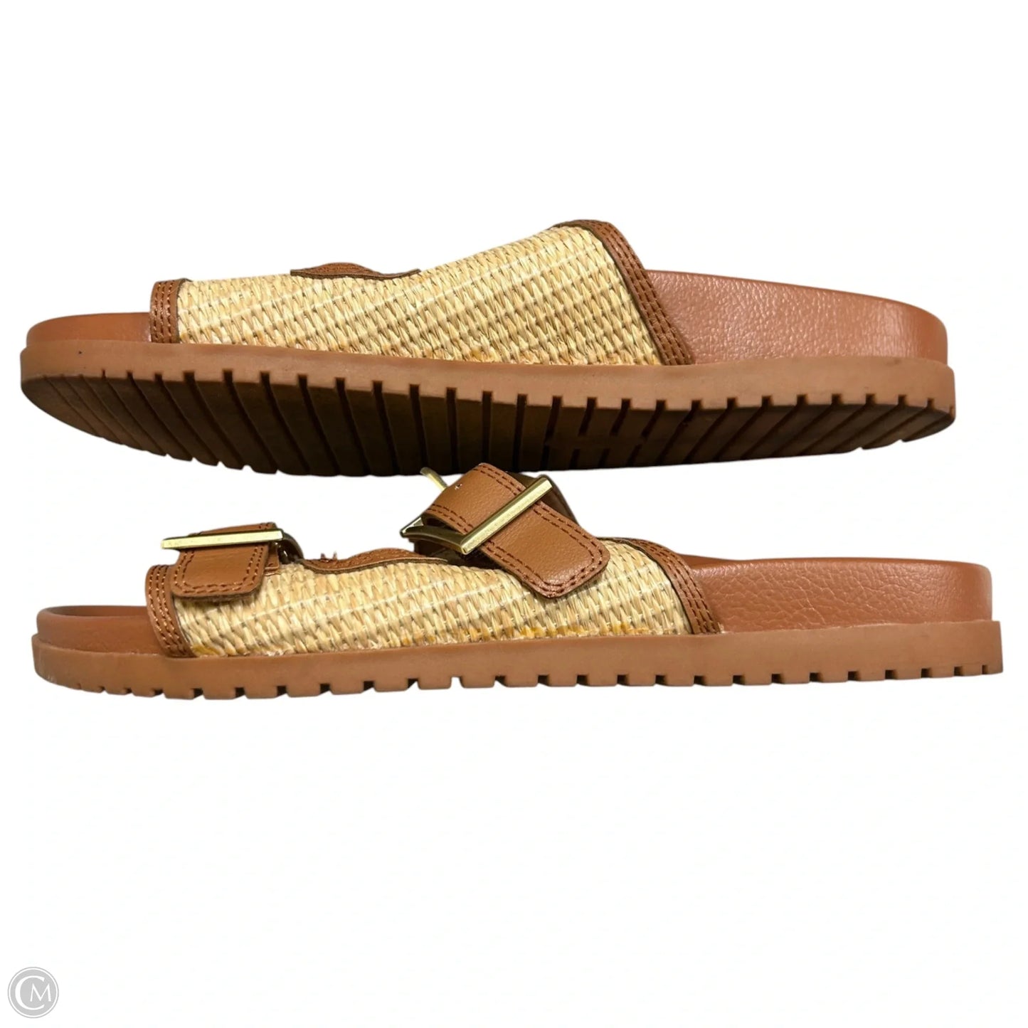 Sandals Flats By Anne Klein In Brown, Size: 9
