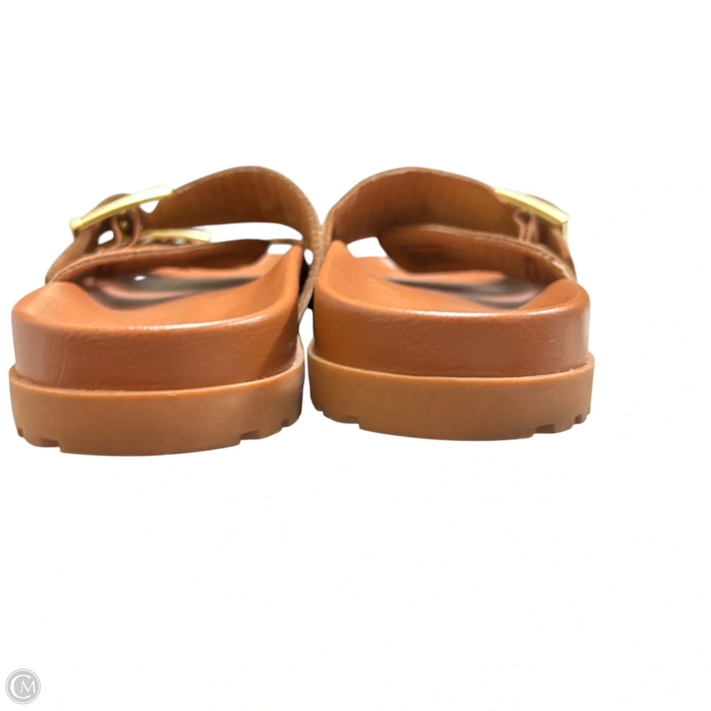 Sandals Flats By Anne Klein In Brown, Size: 9