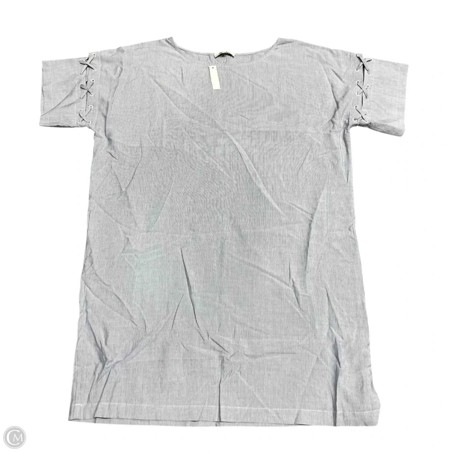 Dress Casual Short By Madewell In Blue & White, Size: L