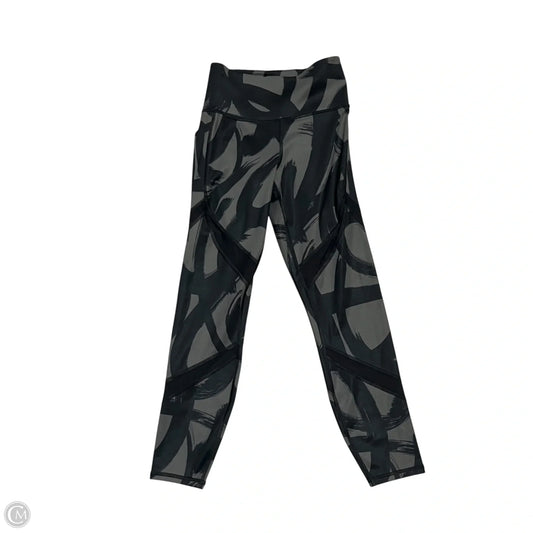 Athletic Leggings Capris By Athletica In Black & Grey, Size: 6