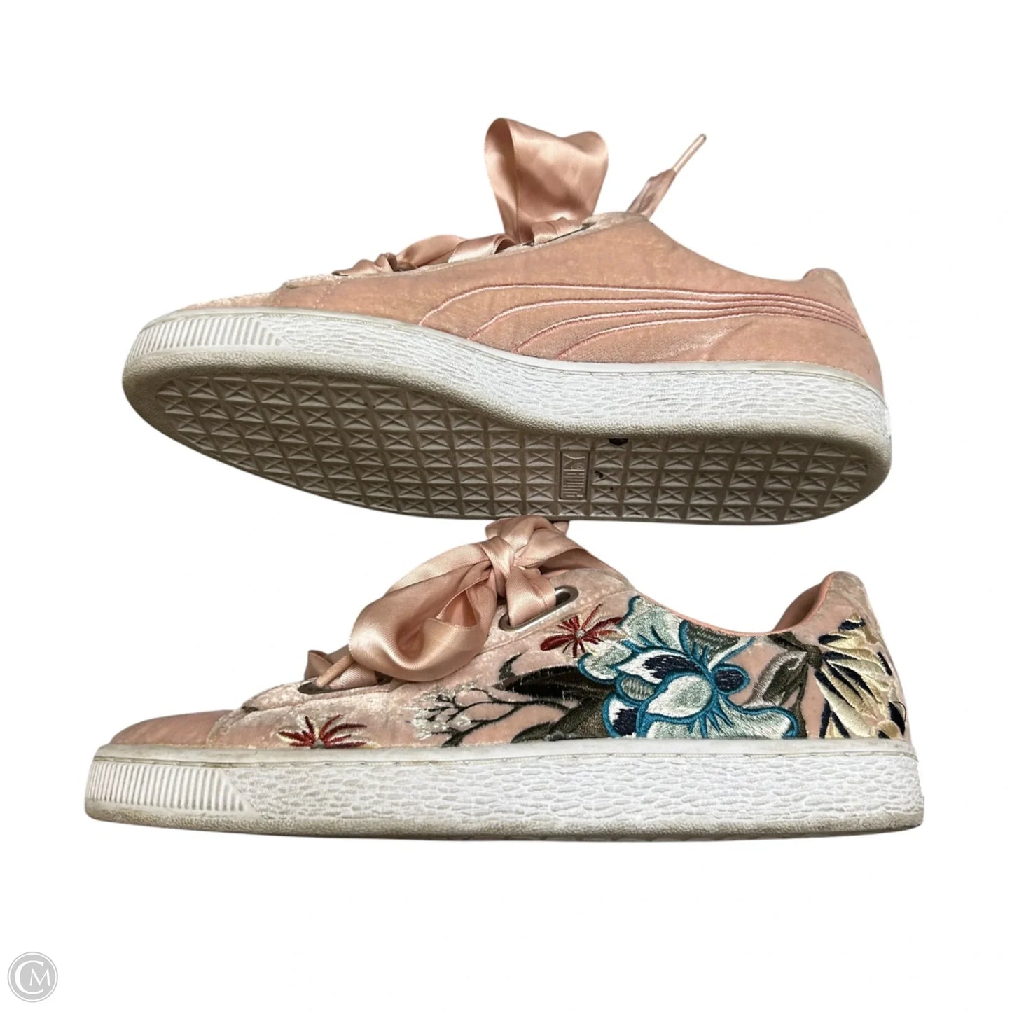 Shoes Sneakers By Puma In Pink, Size: 7