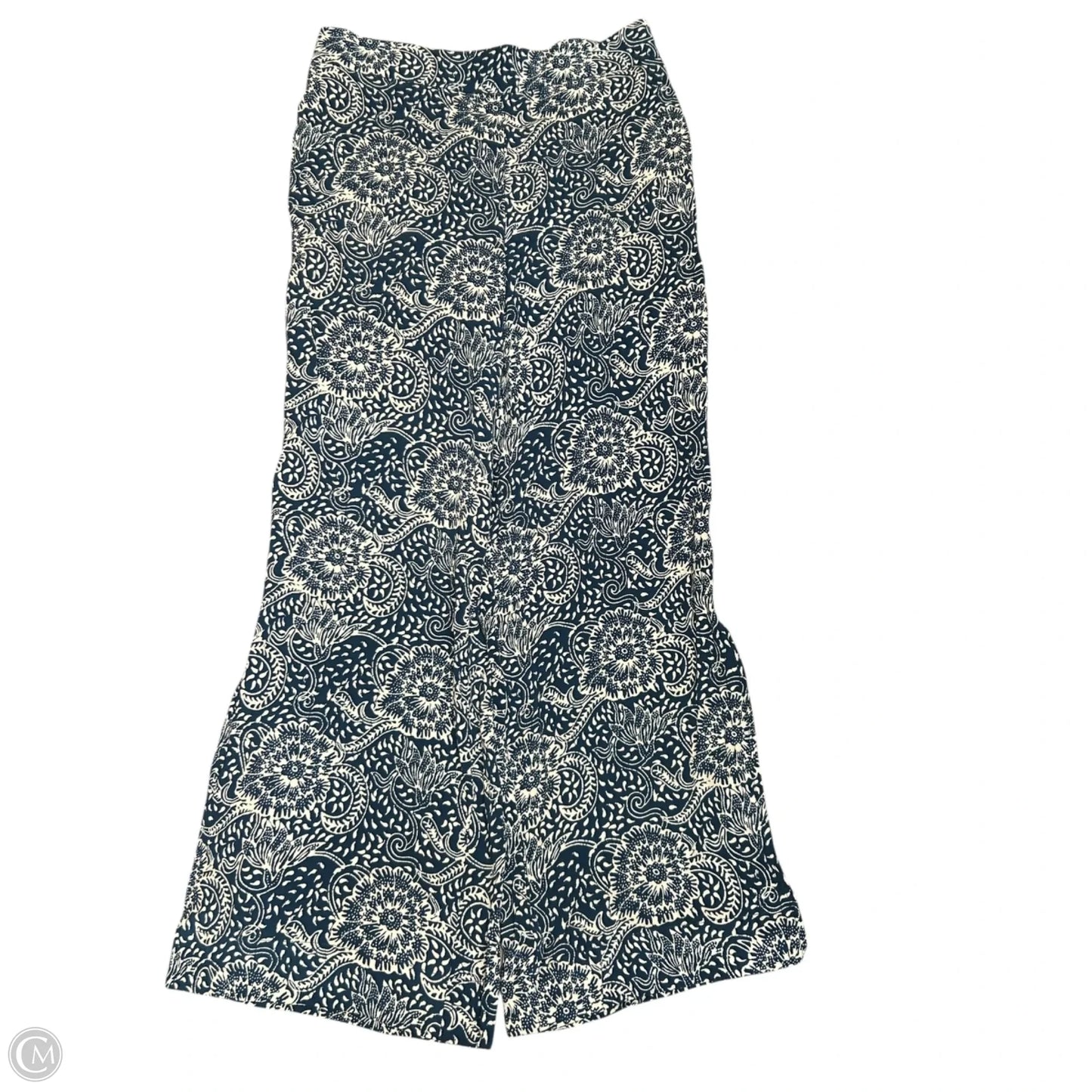 Pants Lounge By Maeve In Blue & White, Size: S