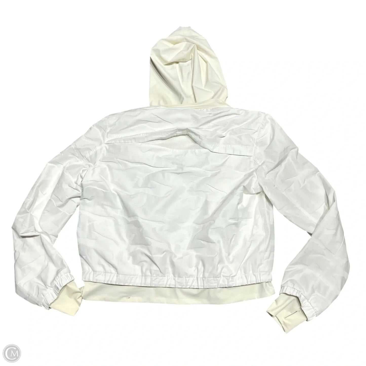 Athletic Jacket By Blank Noir In White, Size: L