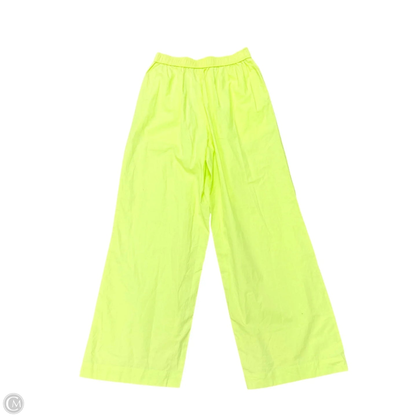 Pajama Pants By Anthropologie In Chartreuse, Size: Xs