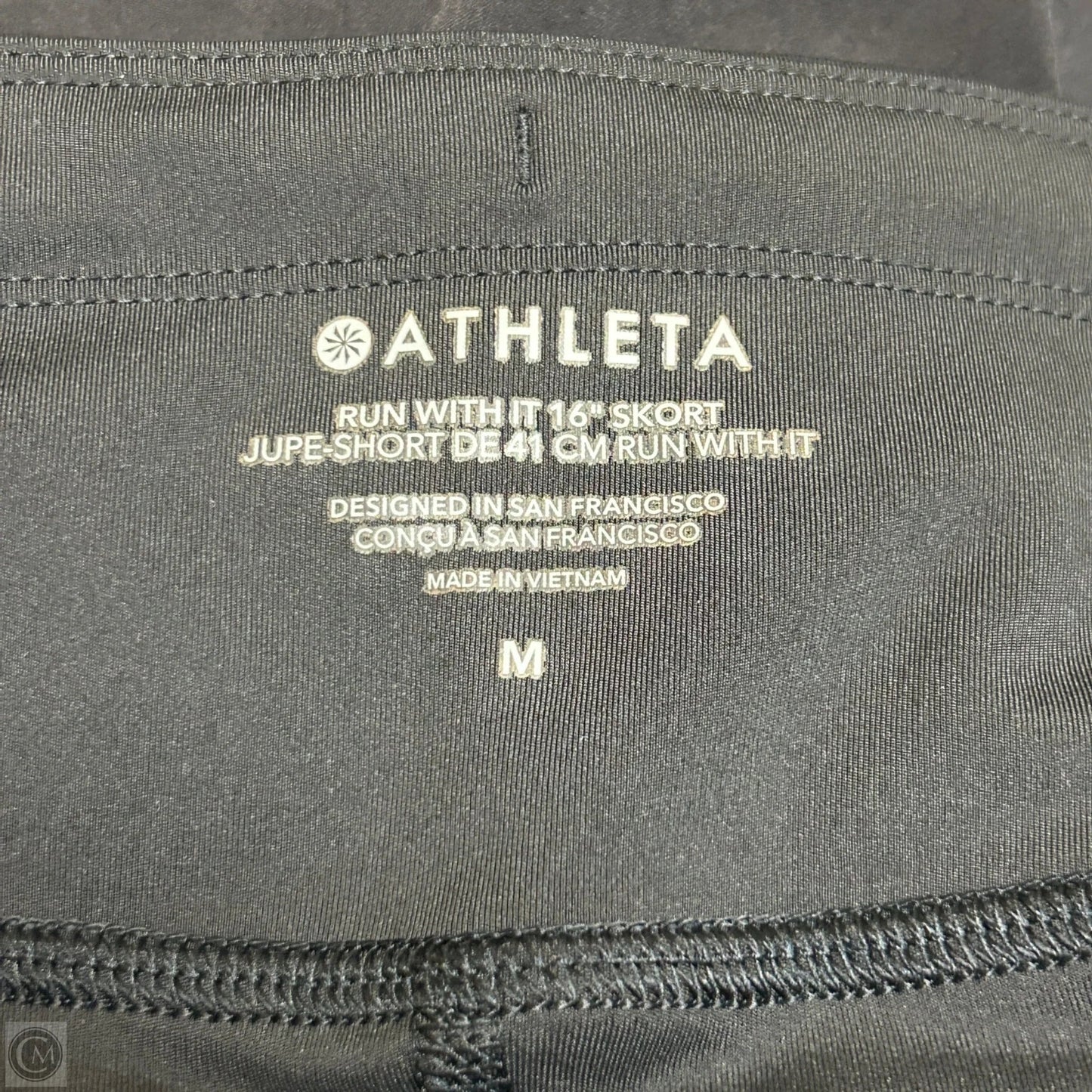 Athletic Skirt By Athleta In Black, Size: M