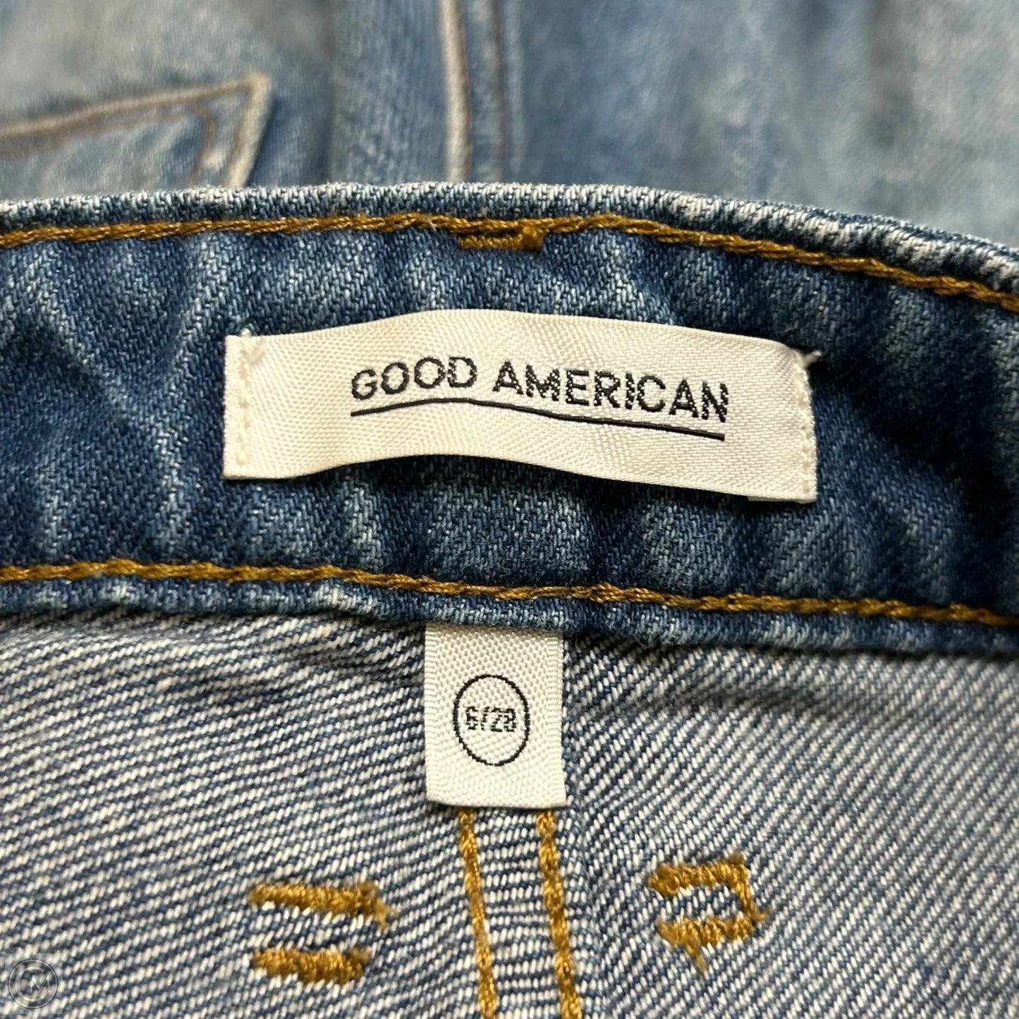 Shorts By Good American In Blue Denim, Size: 6