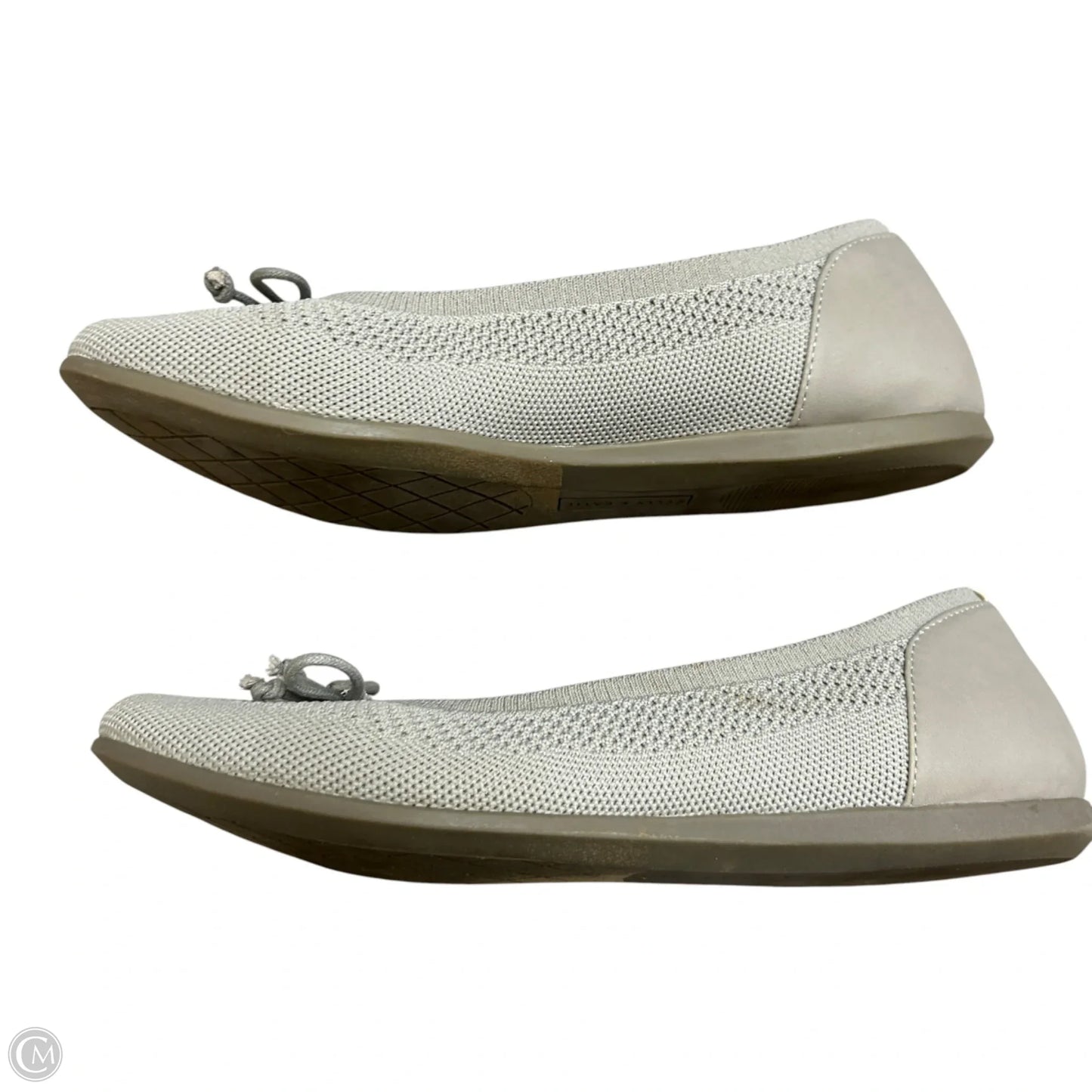 Shoes Flats By Kelly And Katie In Grey, Size: 8.5
