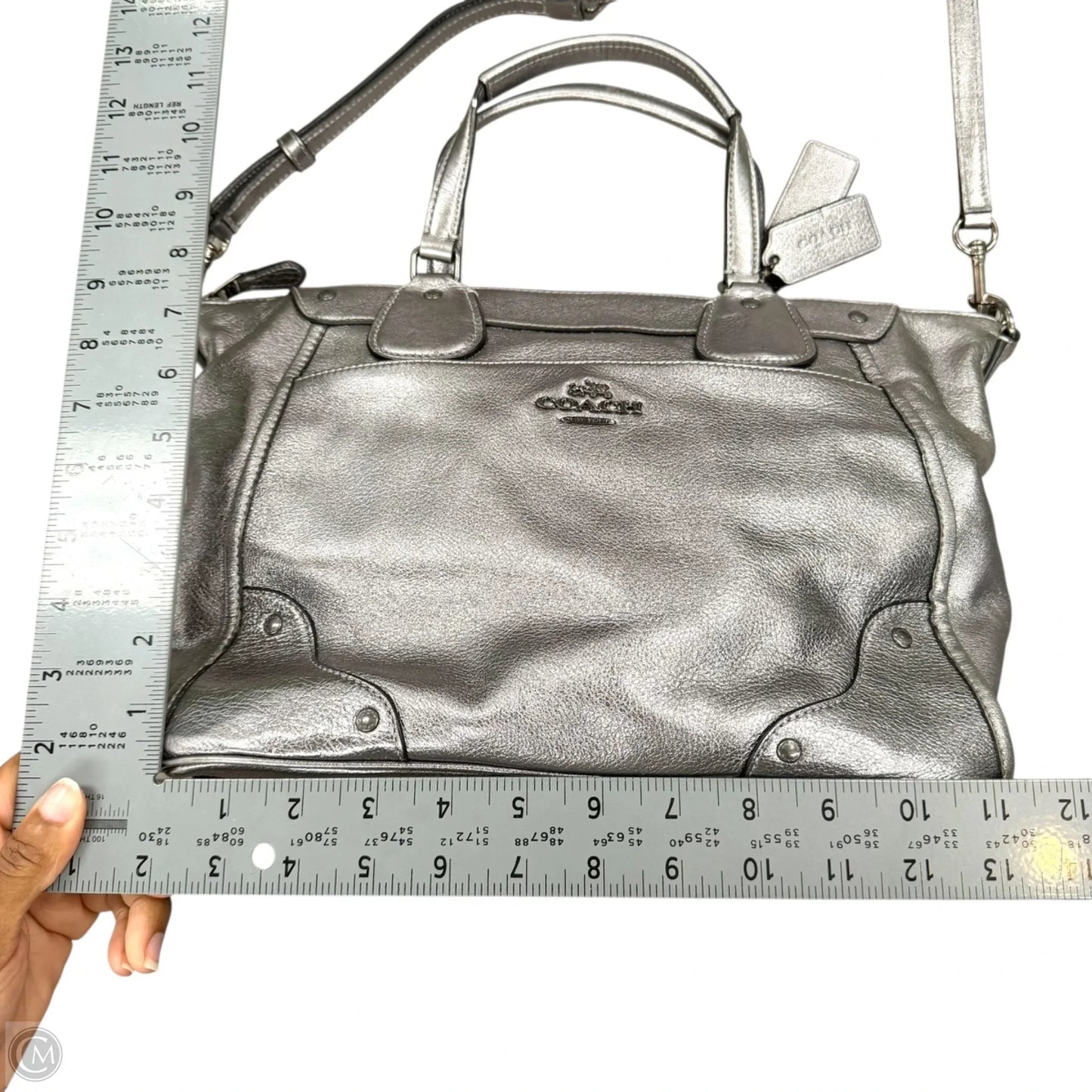 Handbag Designer By Coach, Size: Medium
