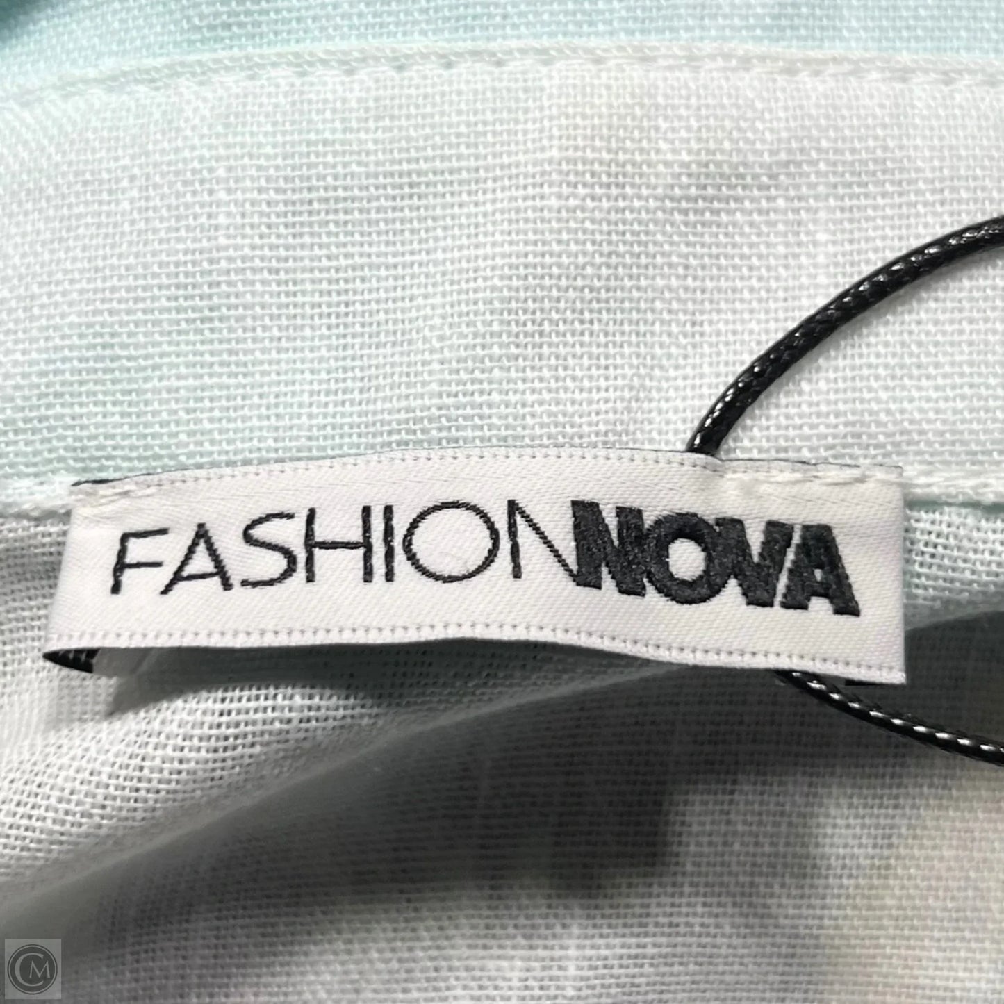 Pants Linen By Fashion Nova In Blue & Green, Size: Xl