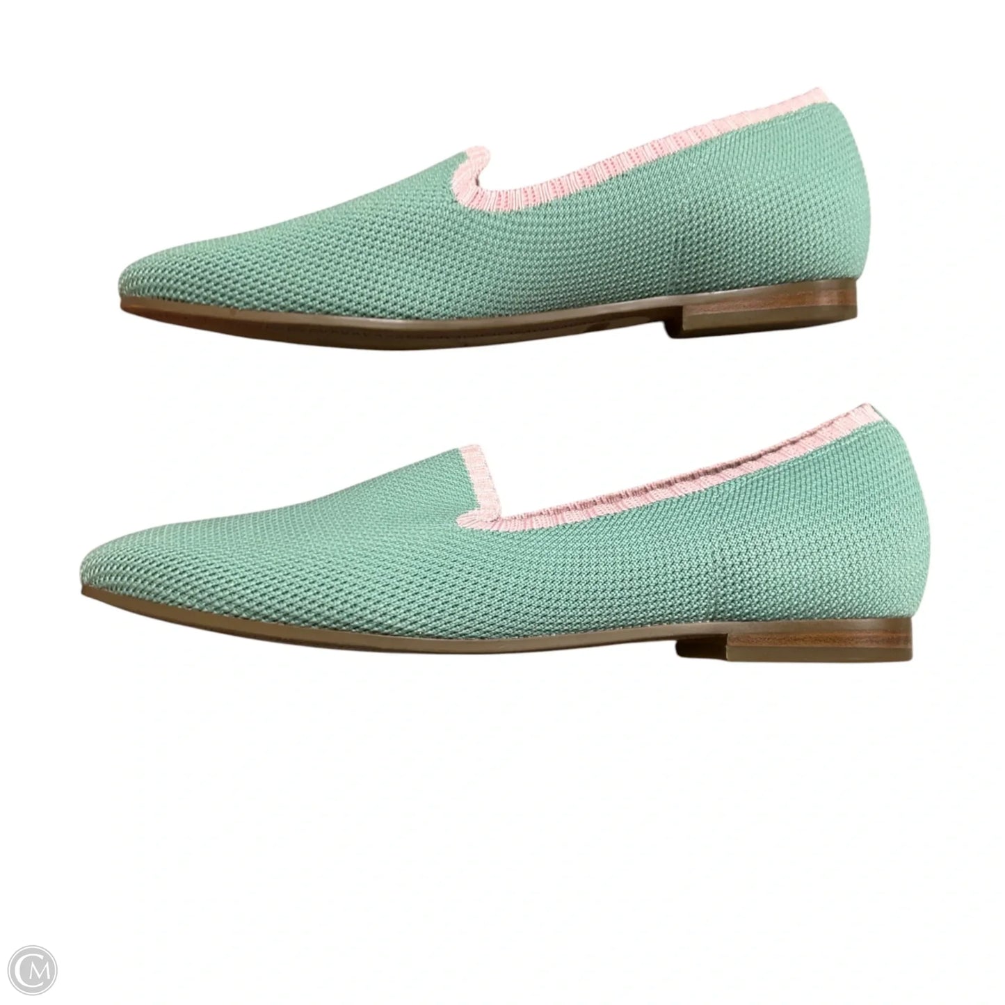 Shoes Flats By Vionic In Aqua, Size: 9.5