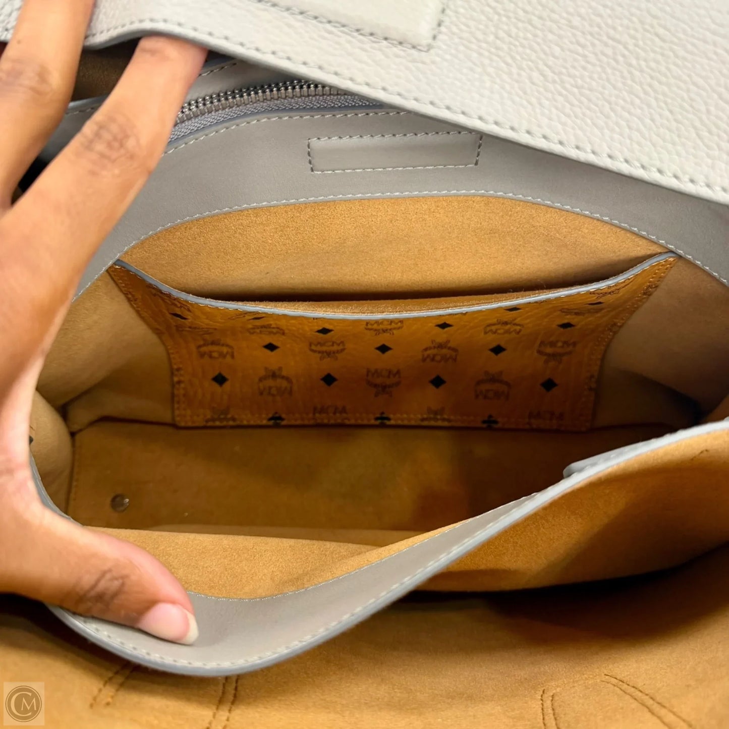 Handbag Luxury Designer By Mcm, Size: Medium