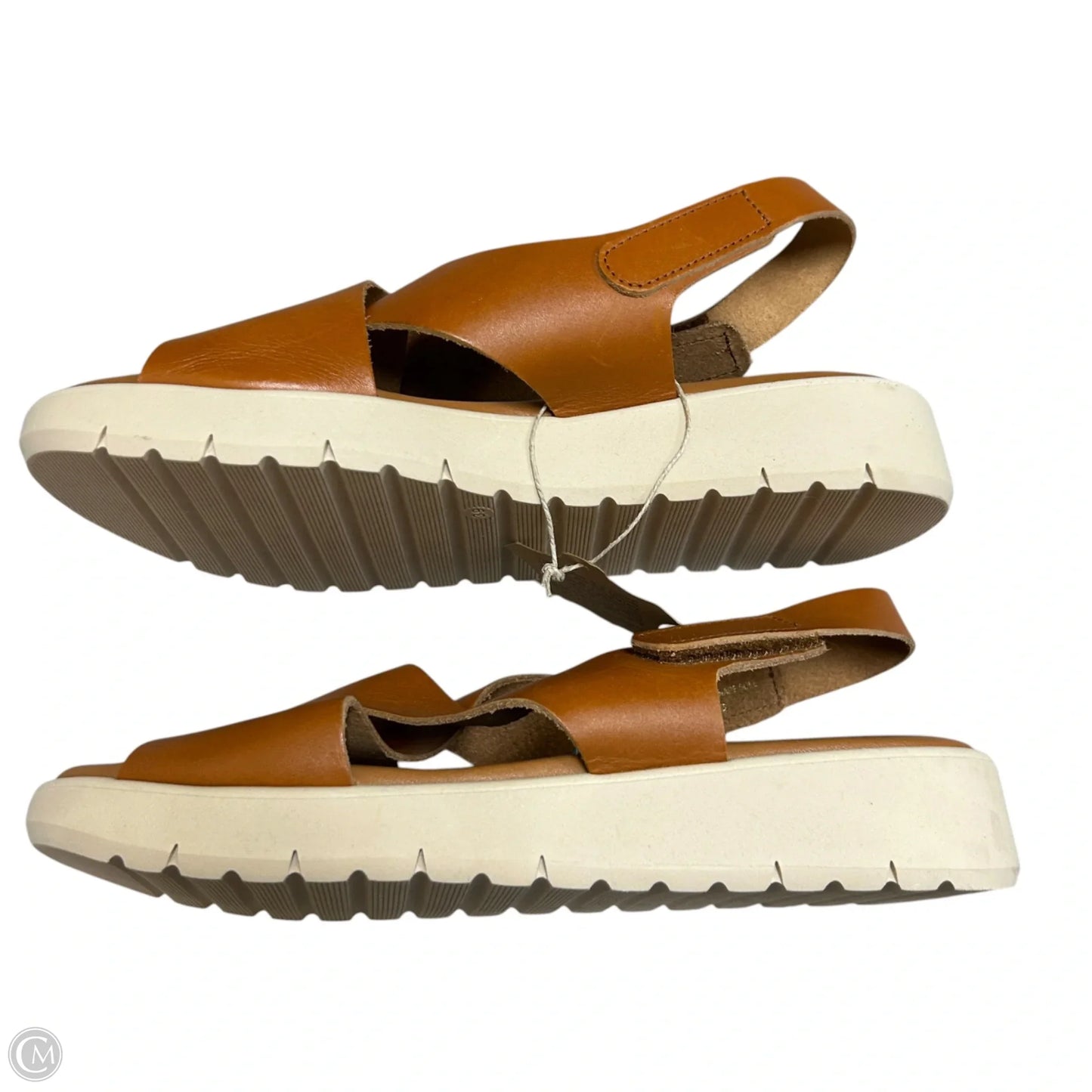 Sandals Flats By Bertuchi In Orange, Size: 8