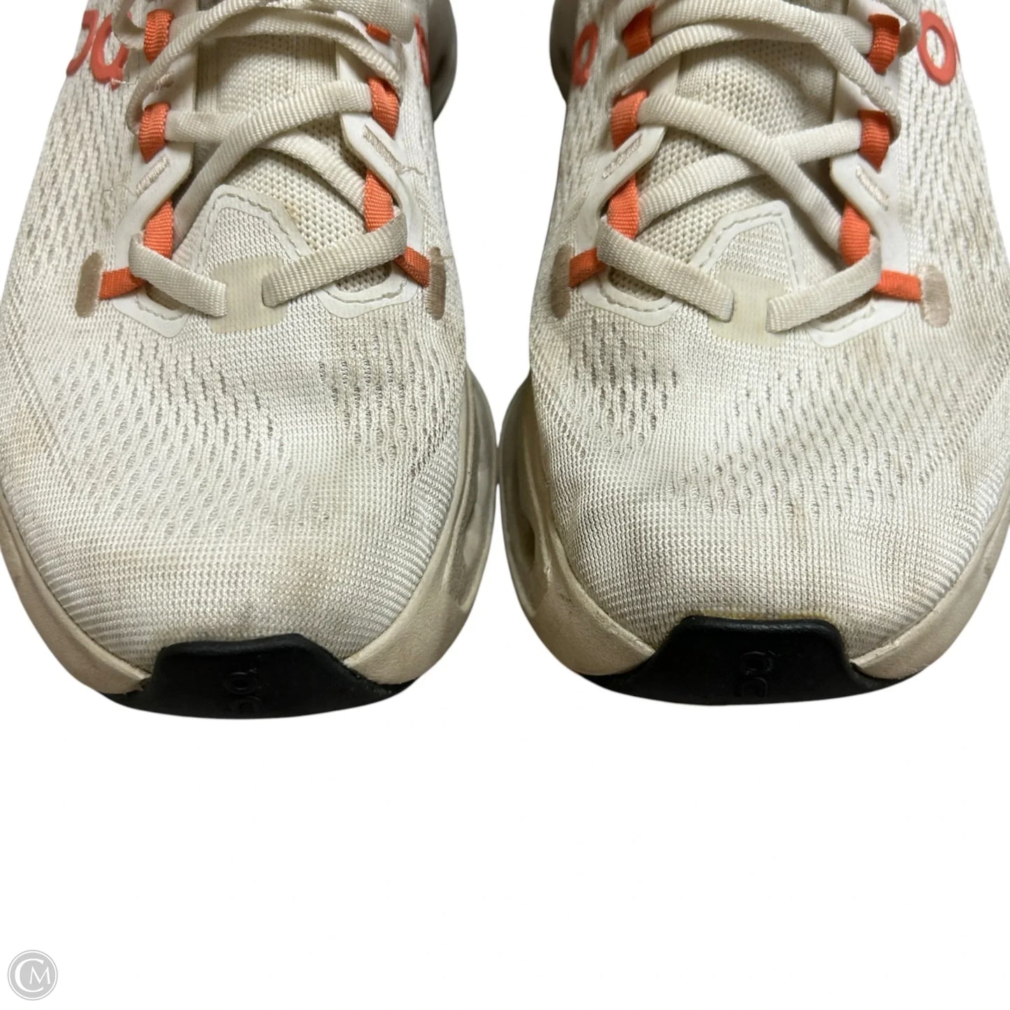 Shoes Athletic By On Cloud In Cream, Size: 8