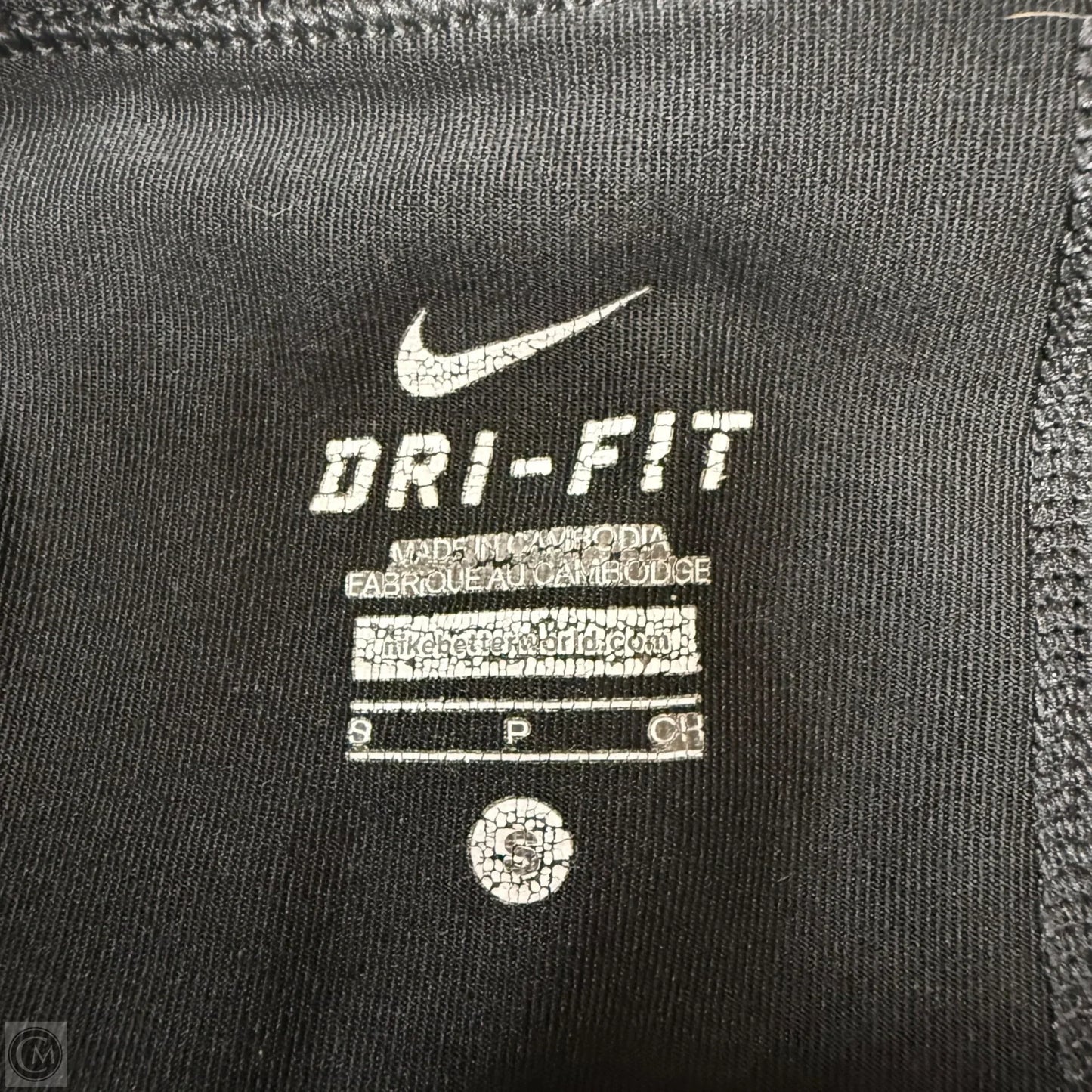 Athletic Skirt By Nike In Black, Size: S