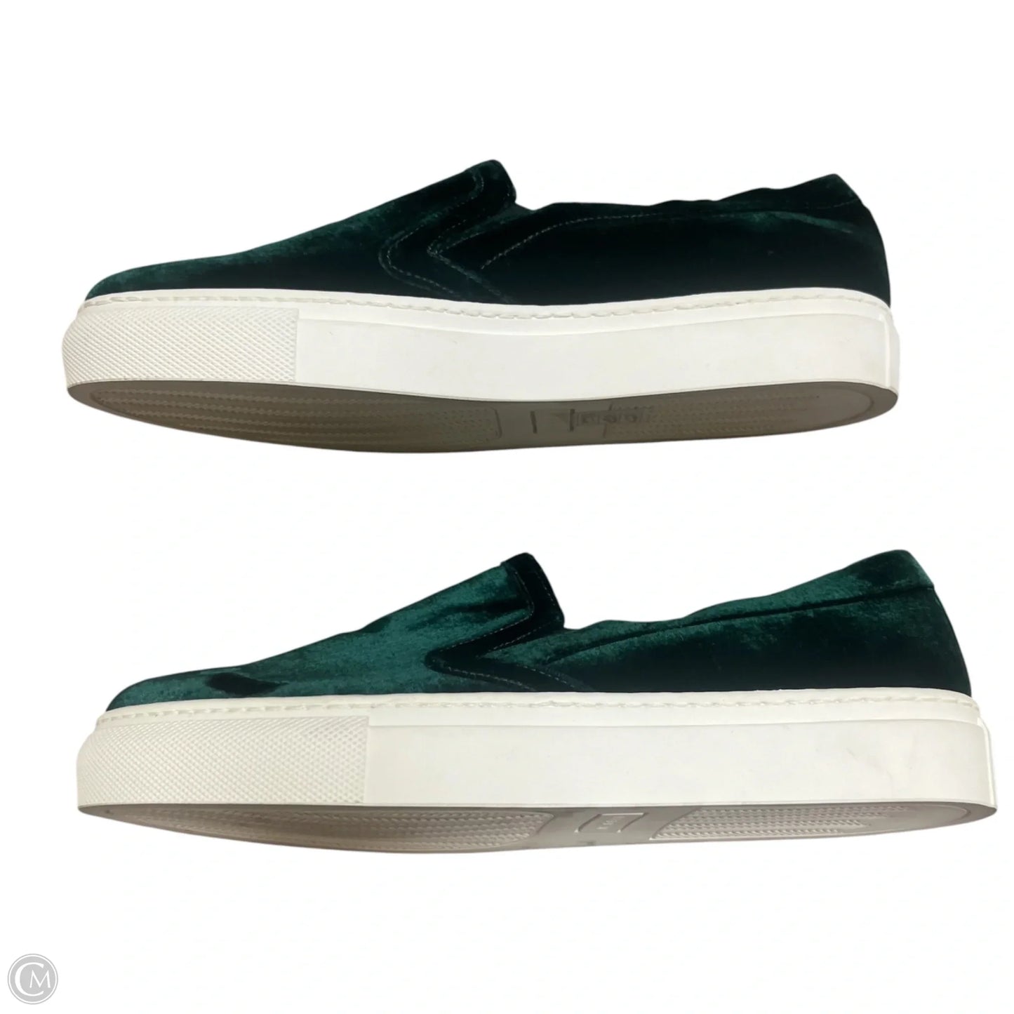Shoes Flats By M. Gemi In Green, Size: 8