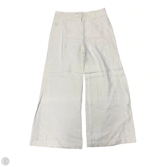 Pants Linen By Boston Proper In White, Size: 6