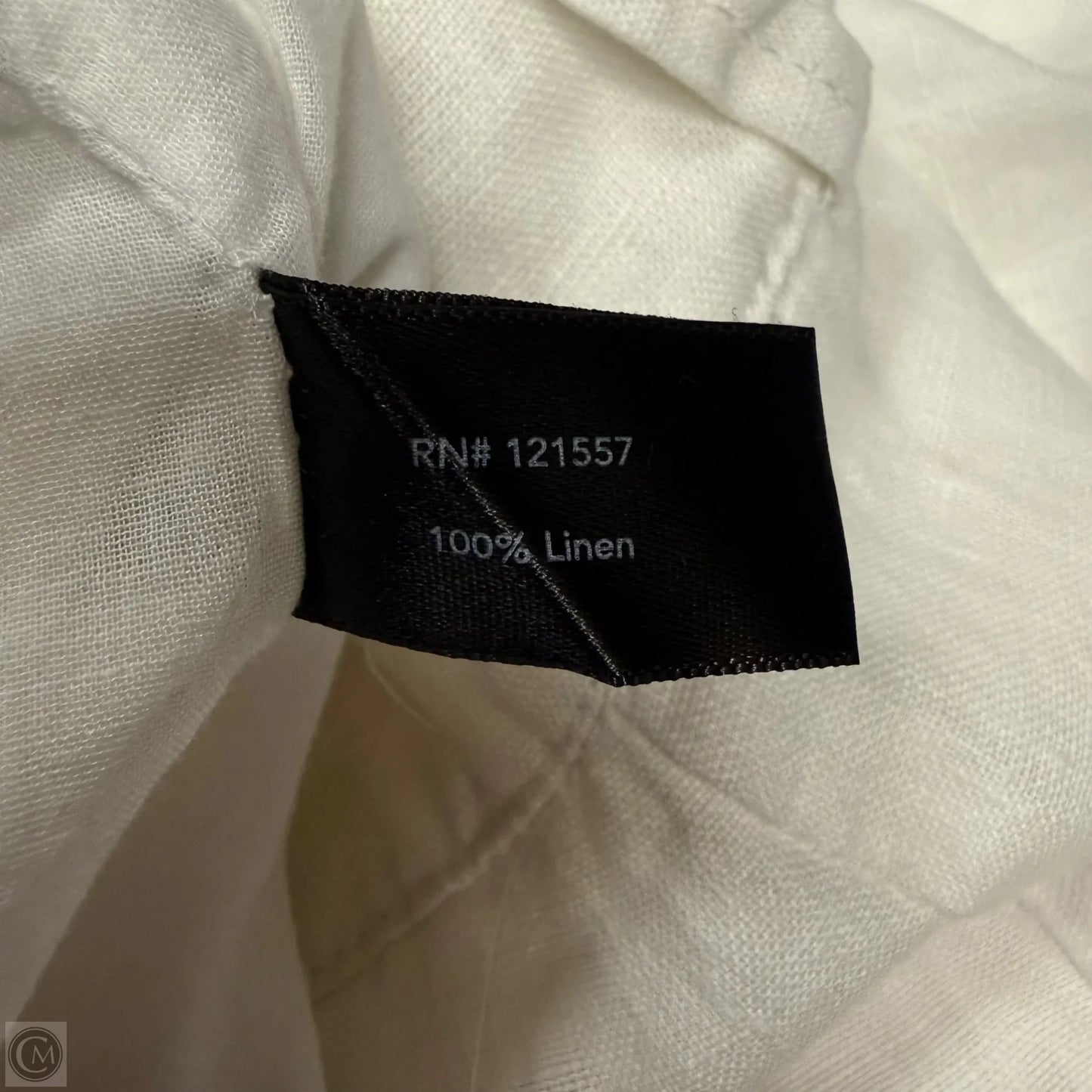 Pants Linen By Boston Proper In White, Size: 6