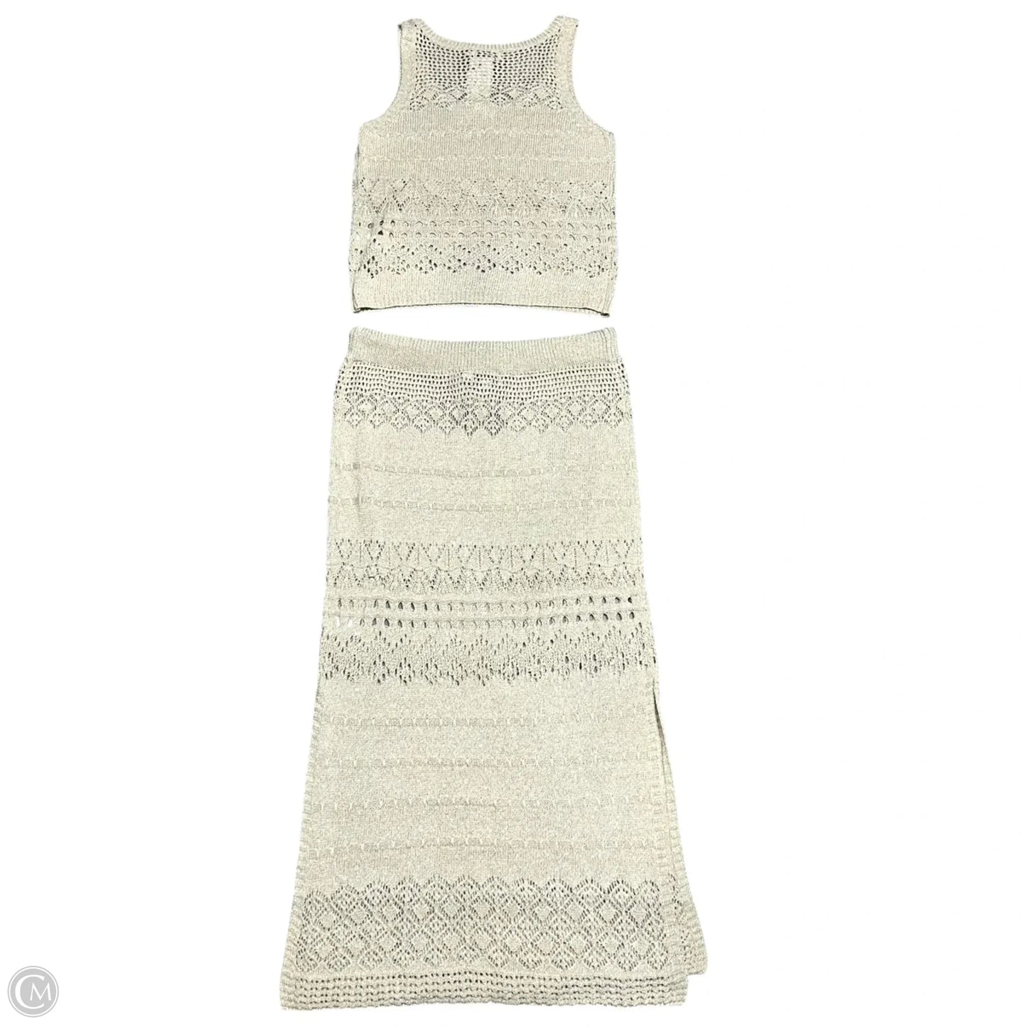 Sweater 2pc By Molly Bracken In Gold, Size: L