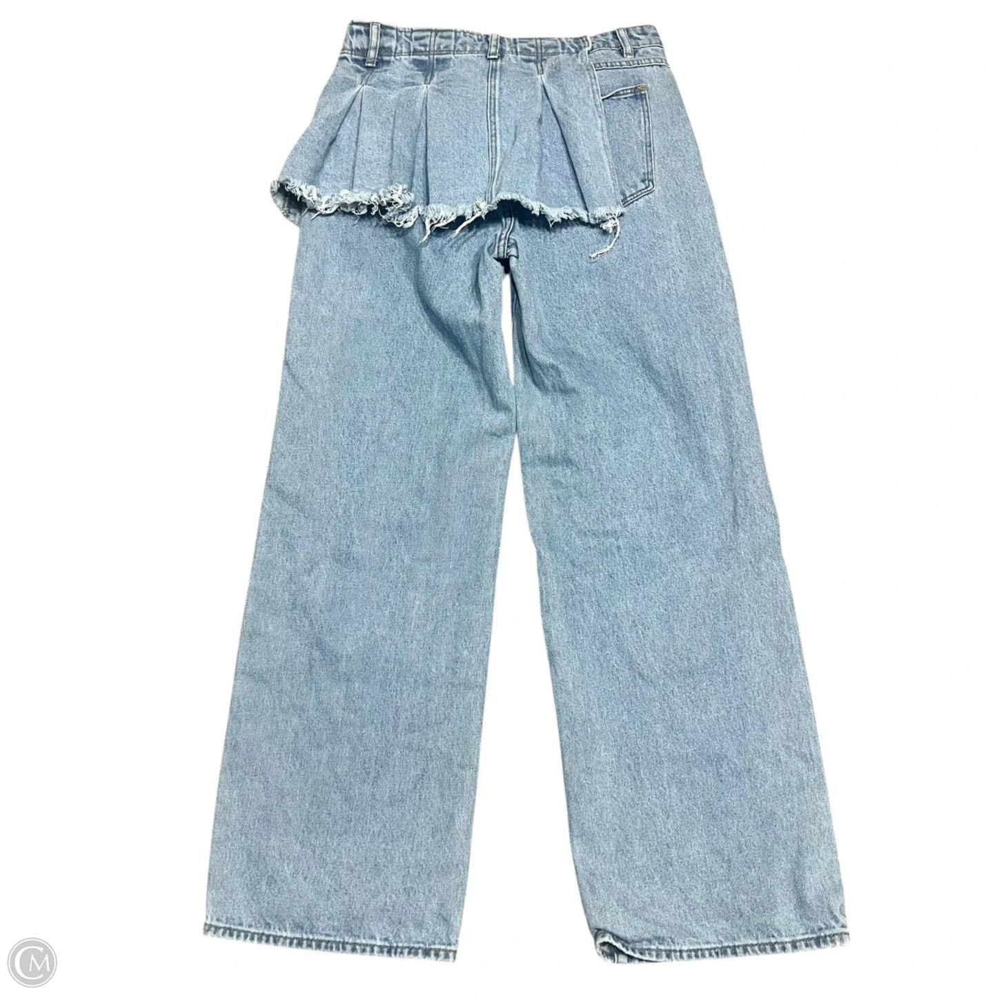 Jeans Wide Leg By Abrand Jeans In Blue Denim, Size: 2