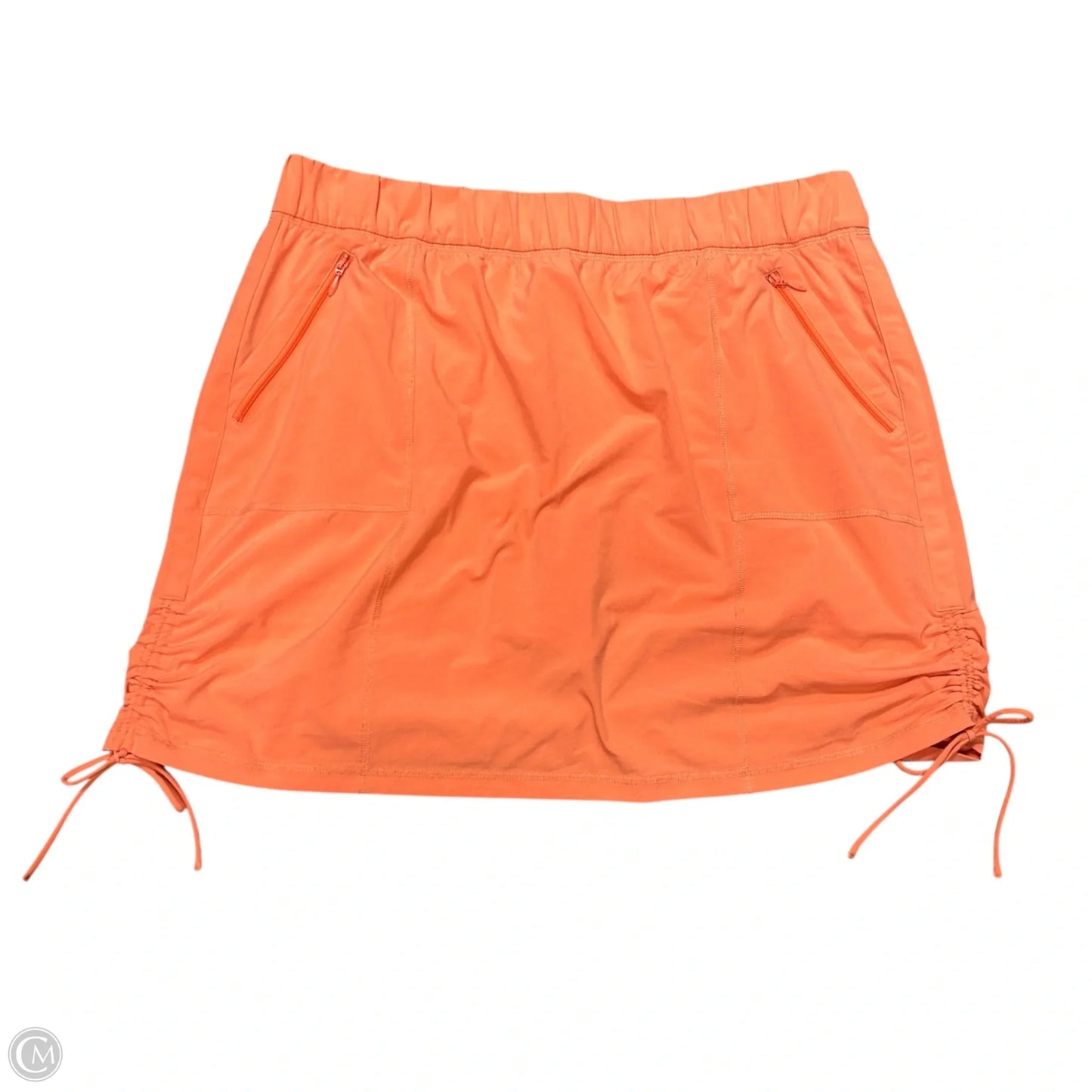 Athletic Skirt By Talbots In Orange, Size: Xl