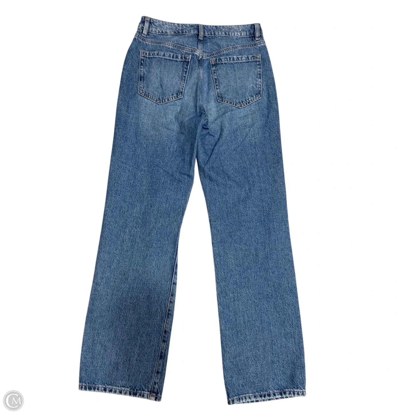 Jeans Straight By Garage In Blue Denim, Size: 4