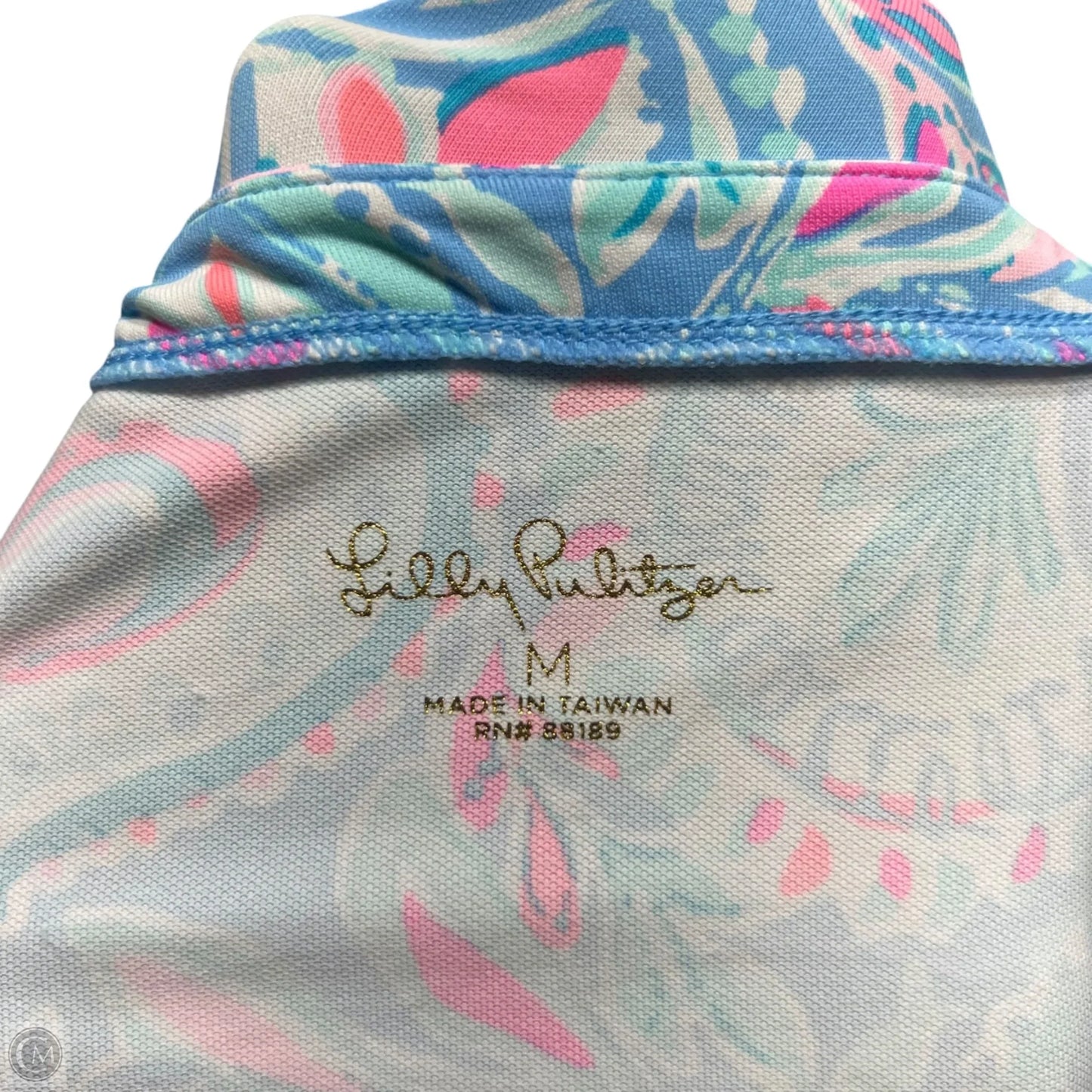 Dress Designer By Lilly Pulitzer In Blue & Pink, Size: M
