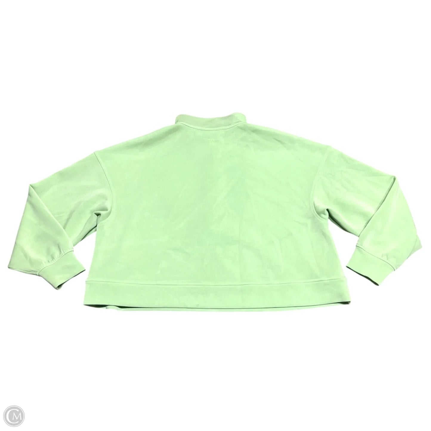 Sweatshirt Collar By All In Motion In Green, Size: L