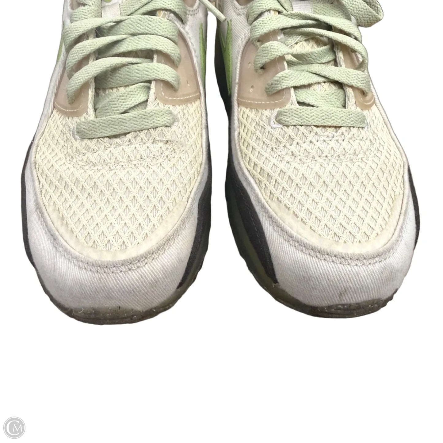 Shoes Sneakers By Nike In Brown & Green, Size: 9.5