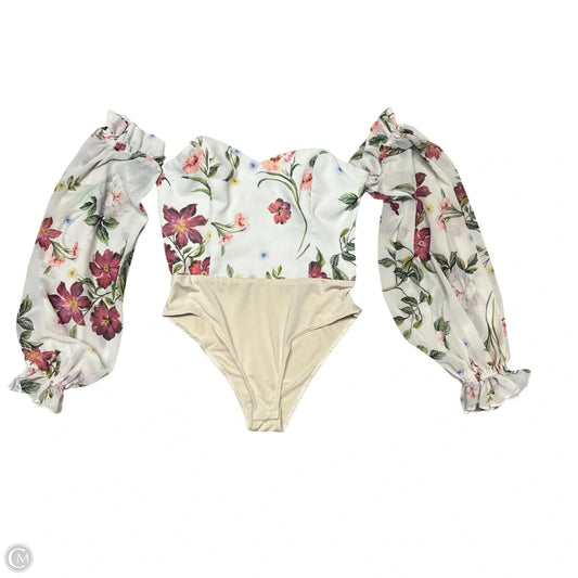 Bodysuit By Rnwy In Beige, Size: M