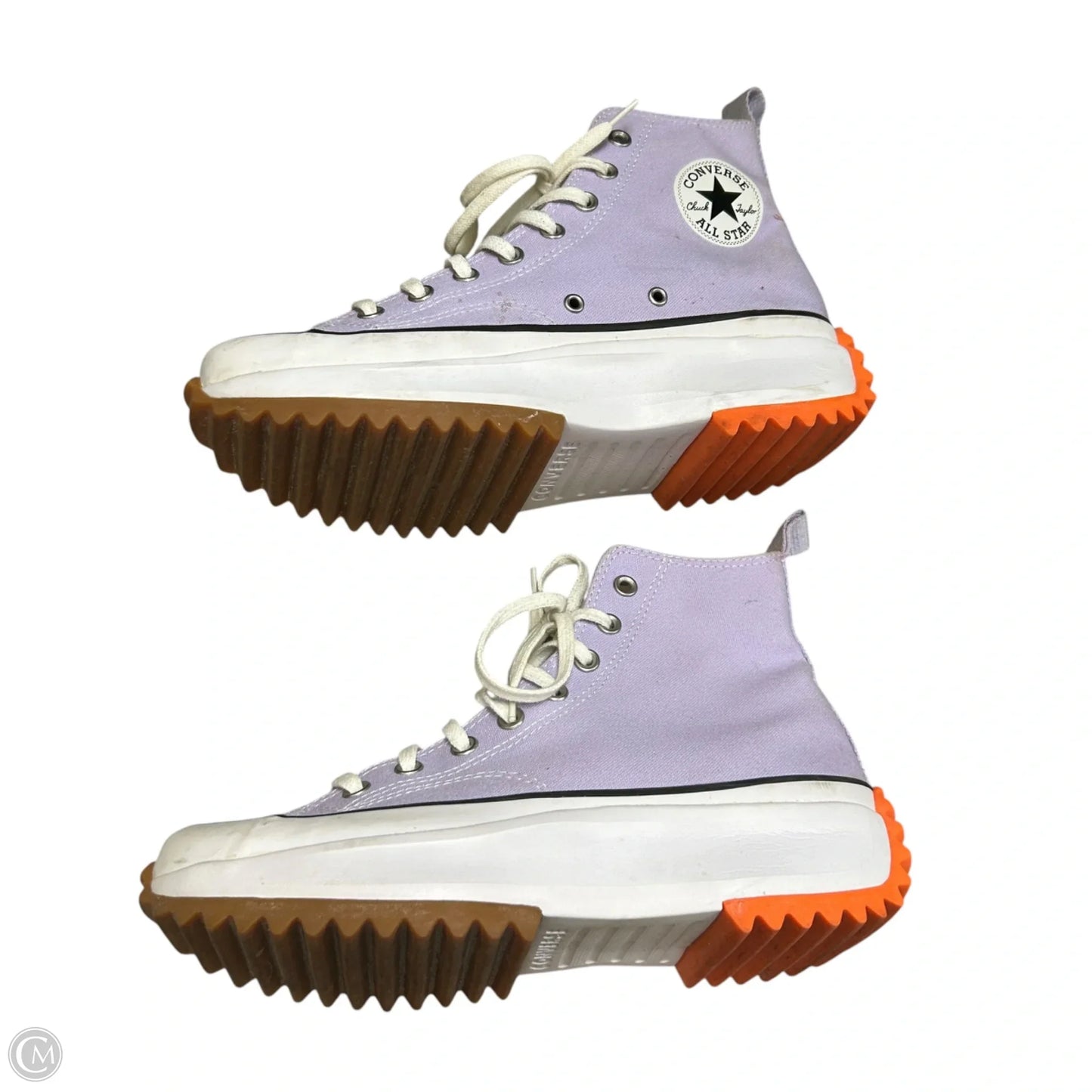 Shoes Sneakers Platform By Converse In Purple, Size: 11