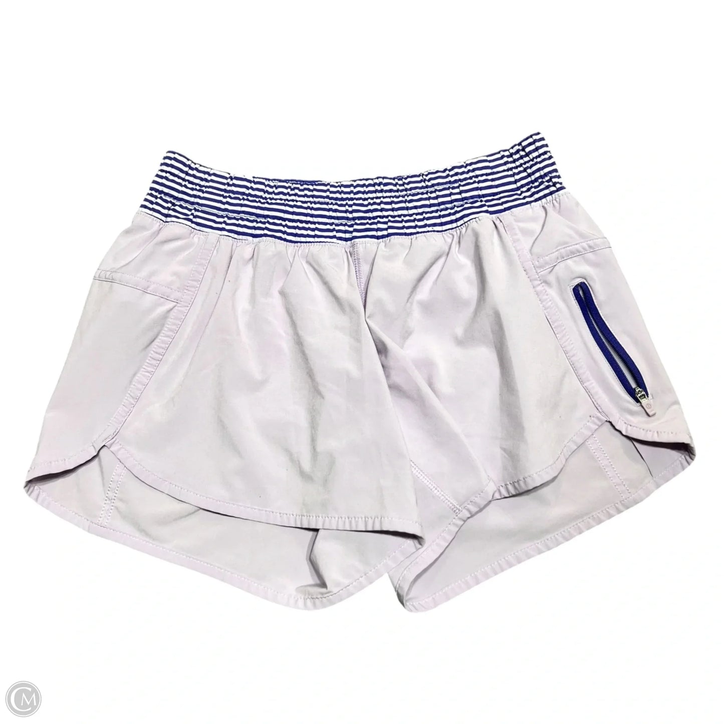 Athletic Shorts By Lululemon In Purple, Size: 6