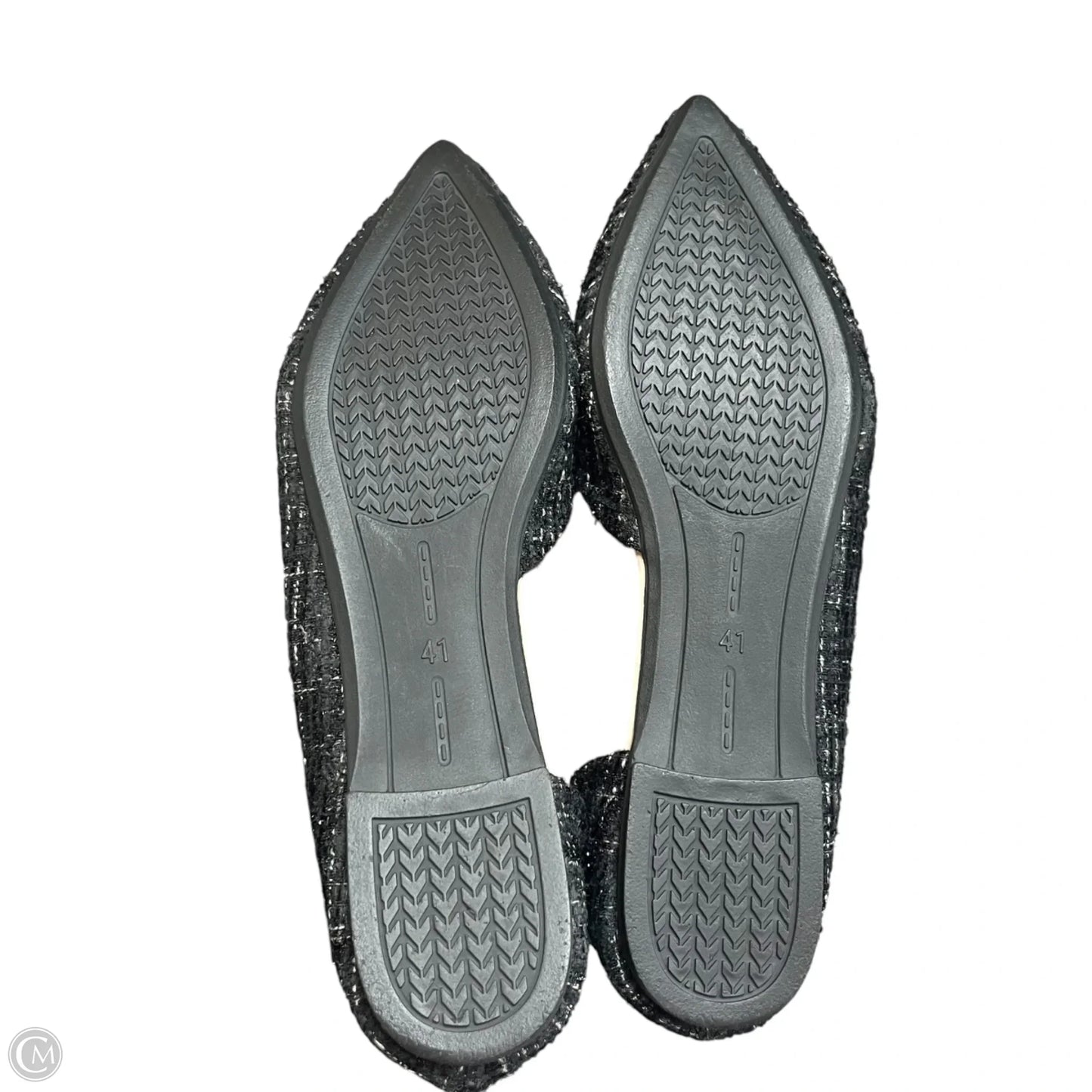 Shoes Flats  In Black, Size: 10.5