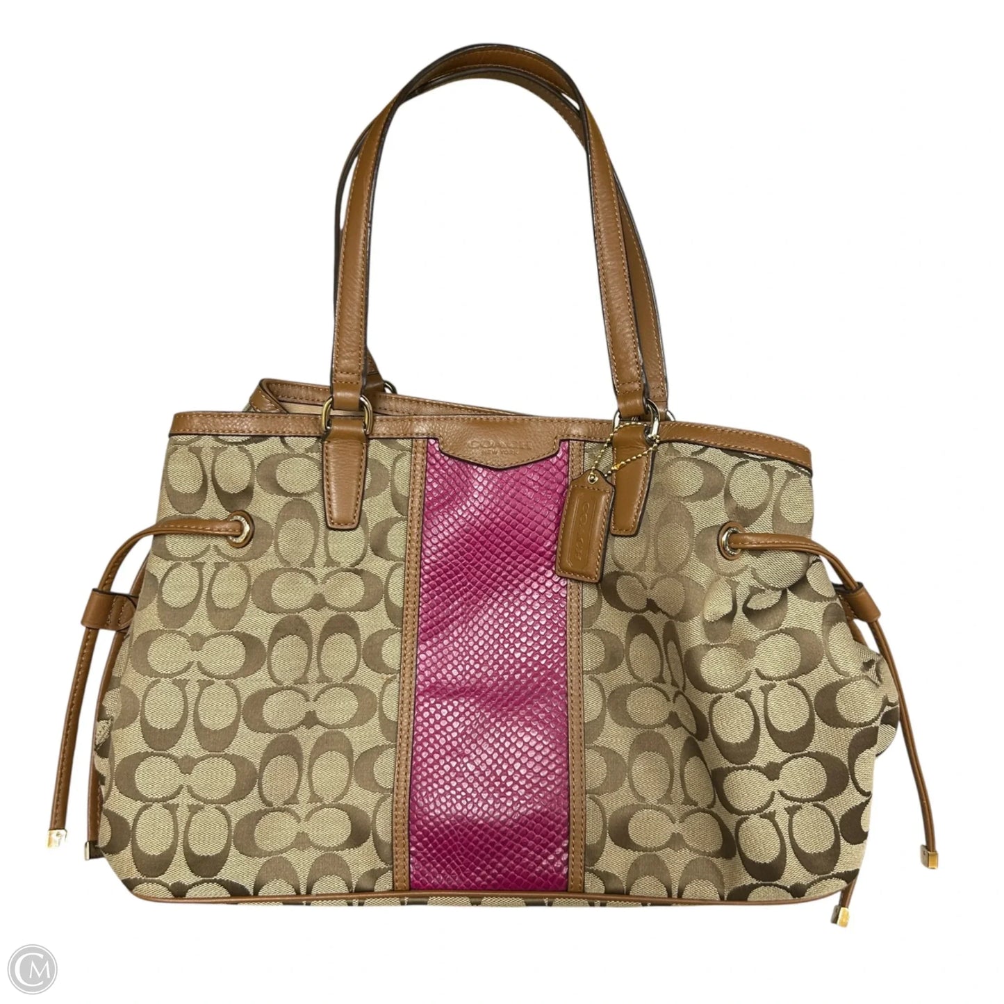 Handbag Designer By Coach, Size: Medium