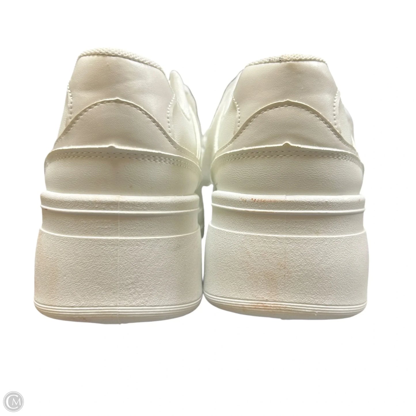 Shoes Sneakers Platform In White, Size: 7.5
