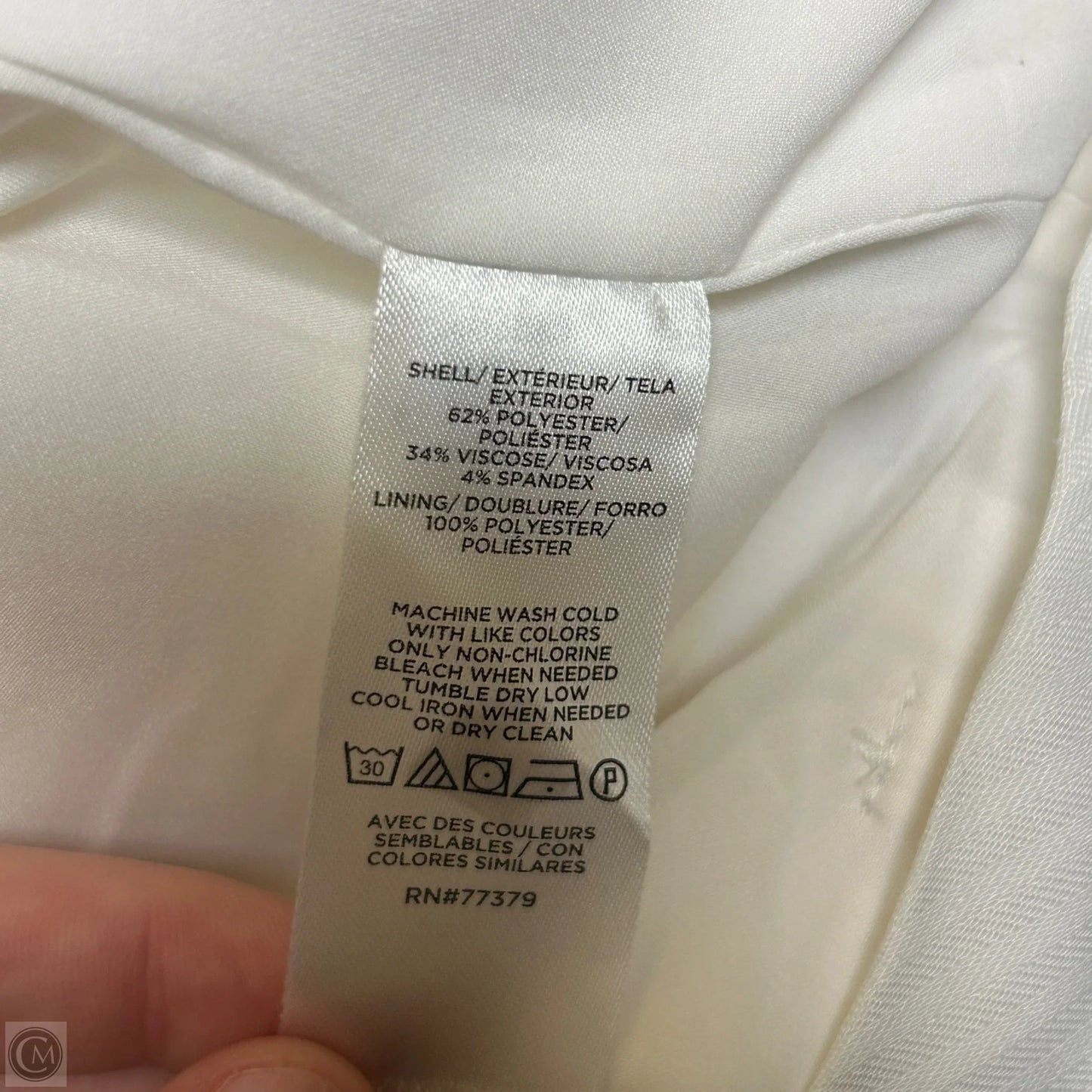 Pants Dress By Ann Taylor In White, Size: 8