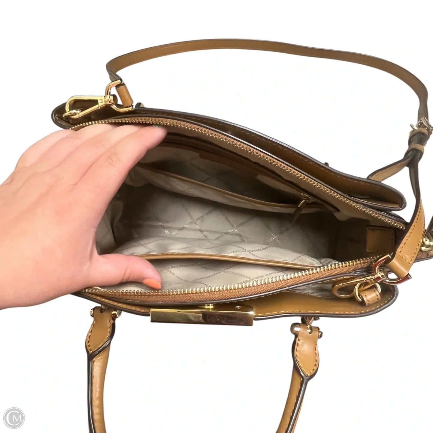 Handbag Designer By Michael Kors, Size: Medium