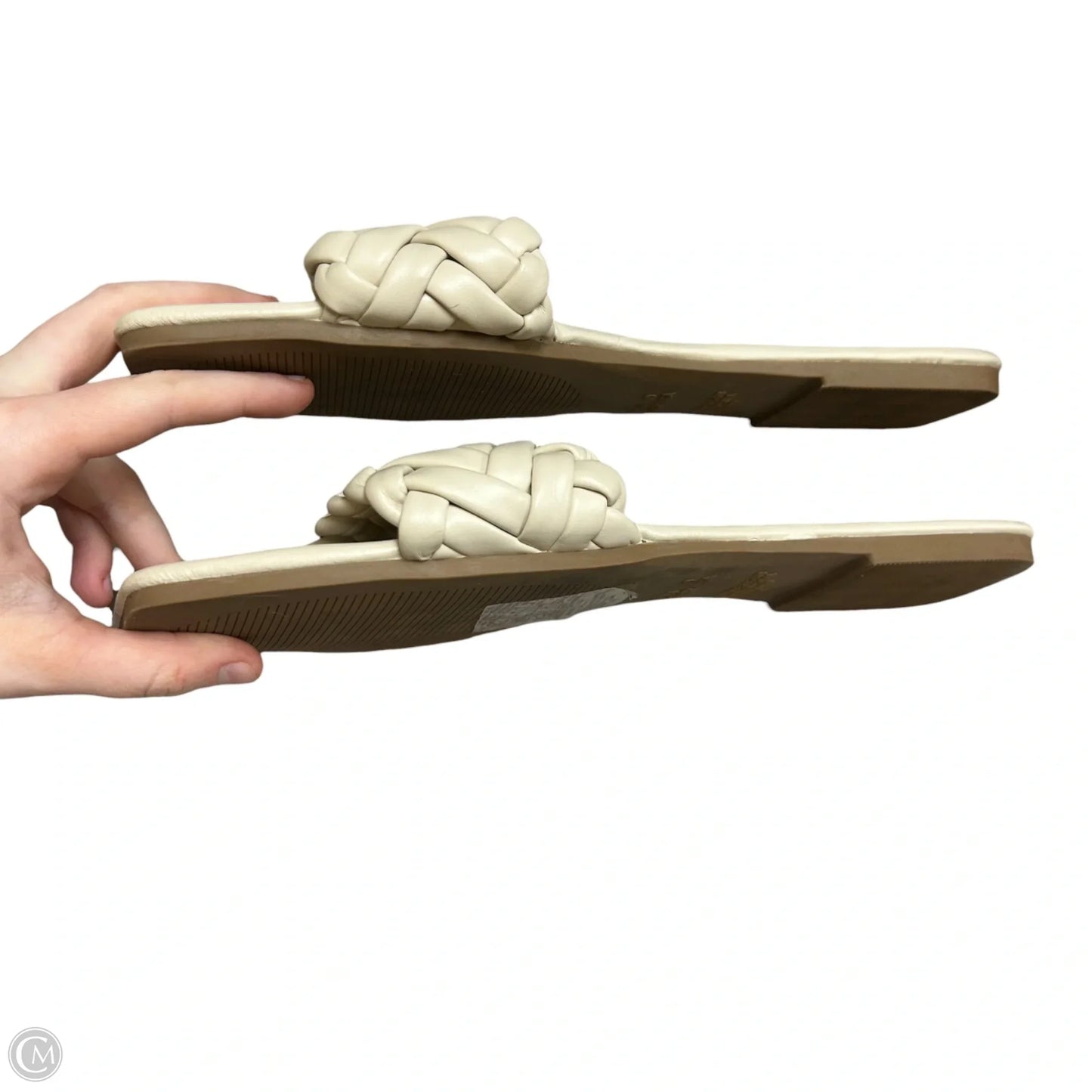 Sandals Flats By Primark In Cream, Size: 10