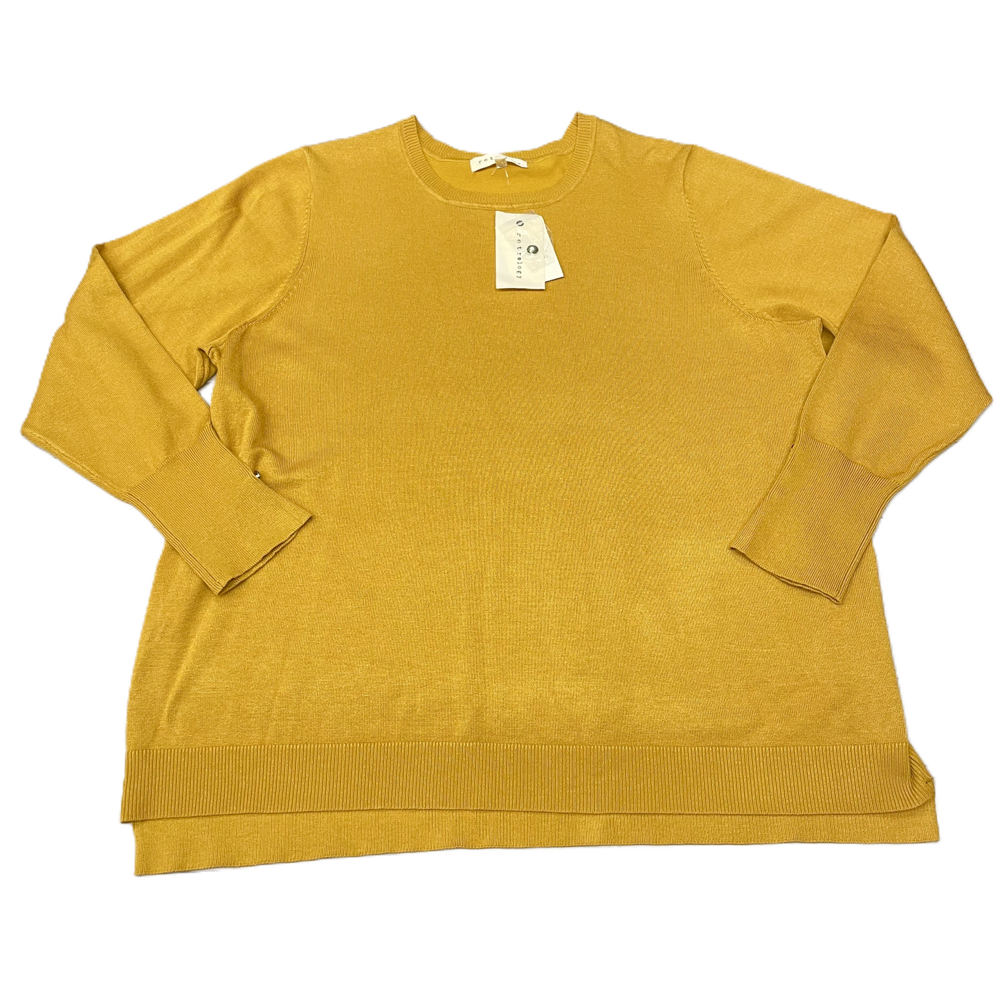 Sweater By Retrology In Mustard, Size: 1x