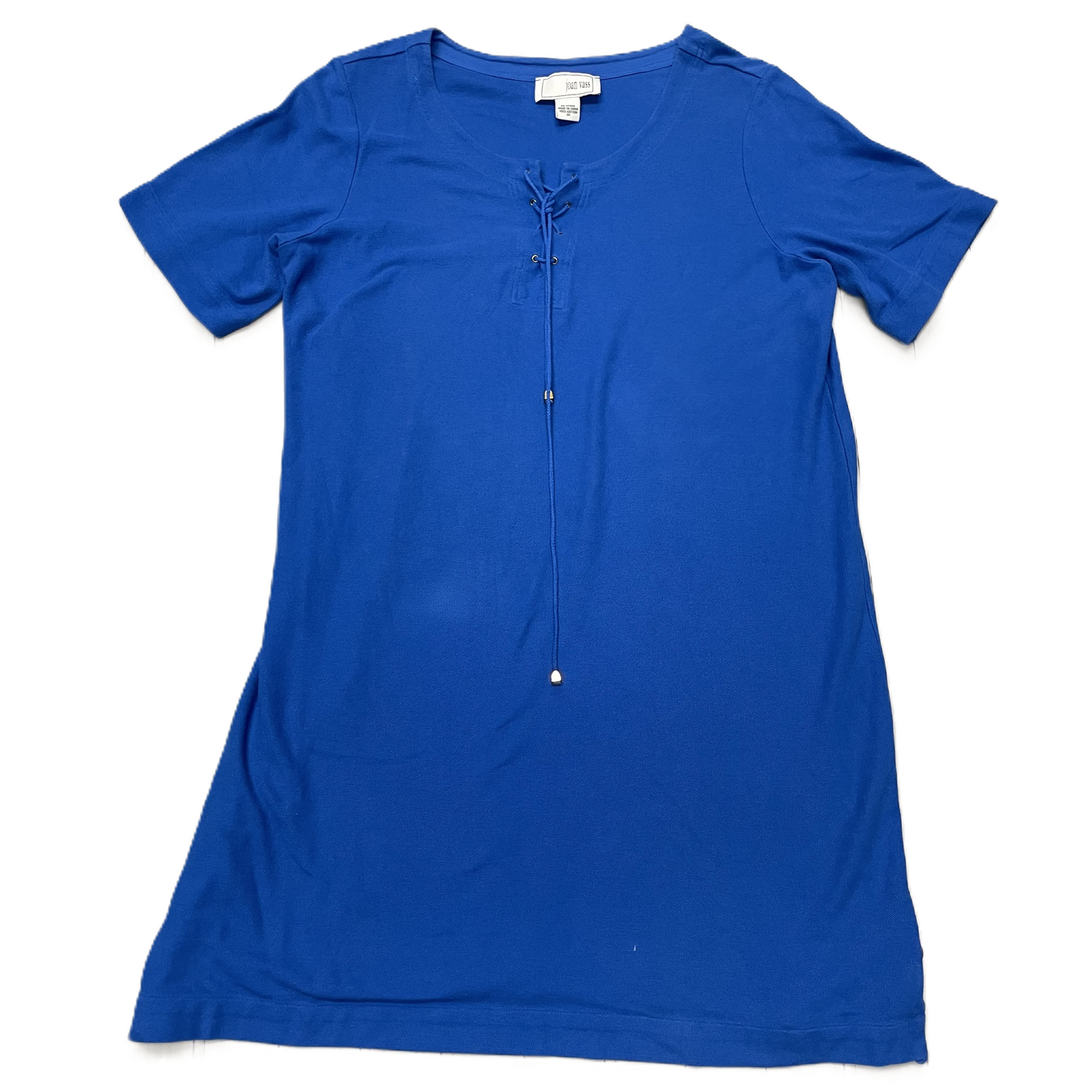 Blue Dress Casual Short By Joan Vass, Size: 2x