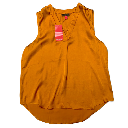 Orange Top Sleeveless By Vince Camuto, Size: S