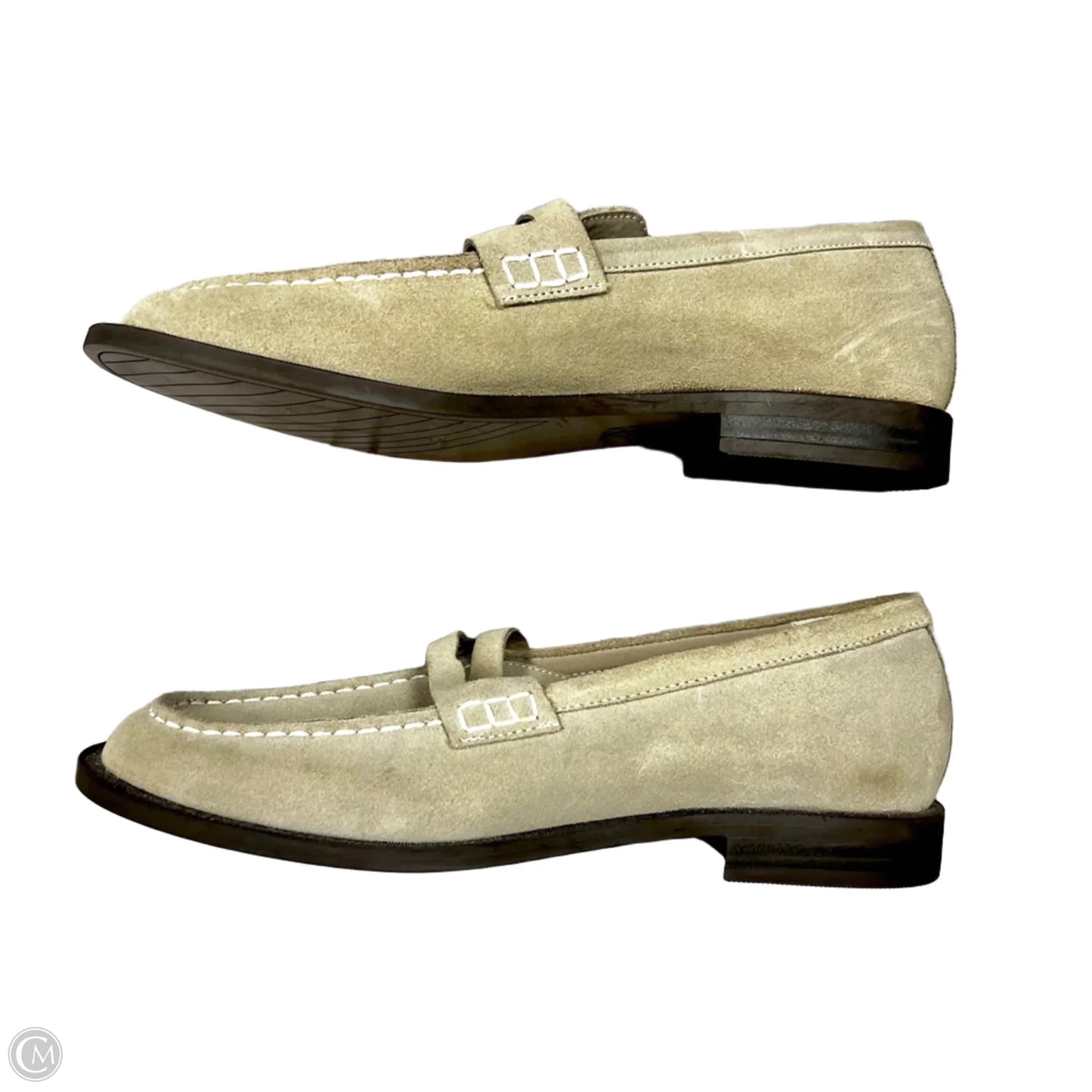 Shoes Flats By Zara In Taupe, Size: 6.5