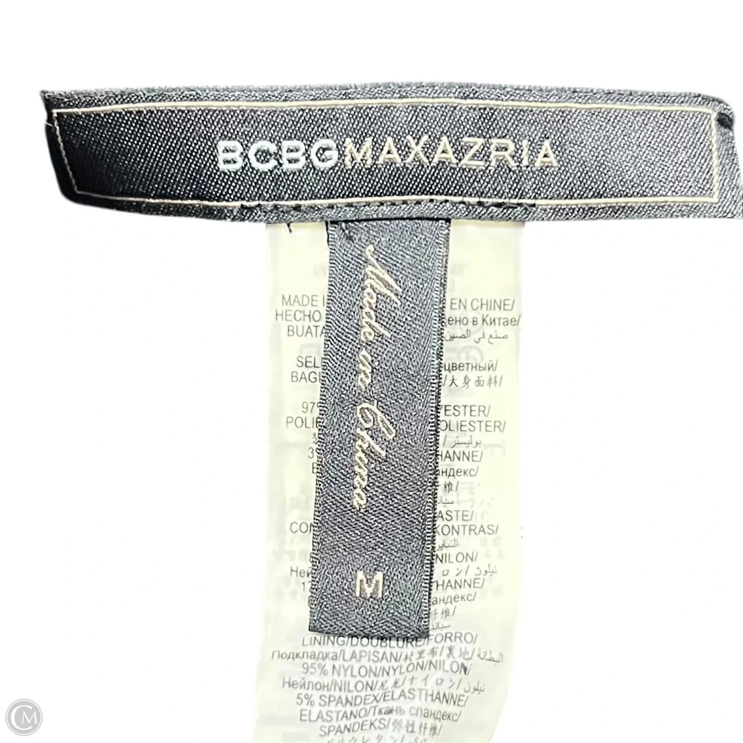 Top Long Sleeve By Bcbgmaxazria In Black, Size: M