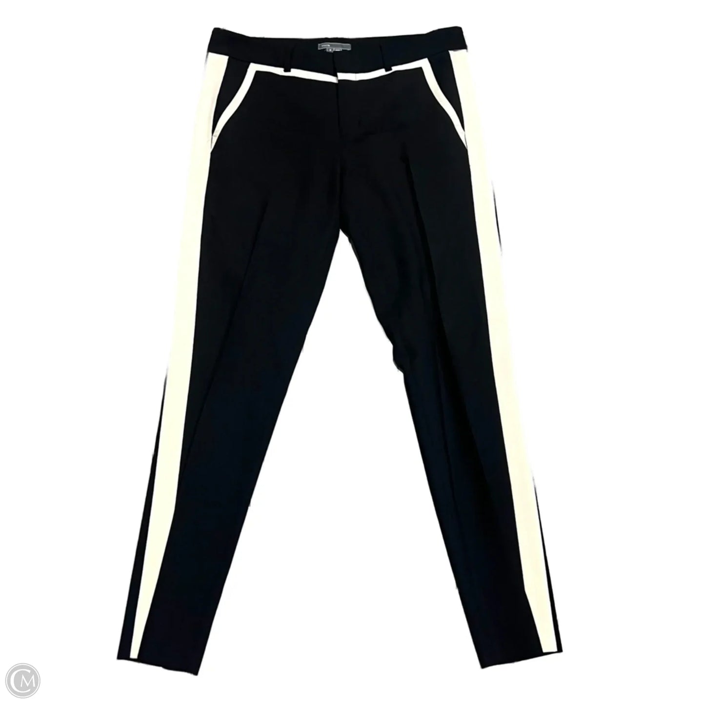 Pants Dress By Vince In Black & Cream, Size: 4