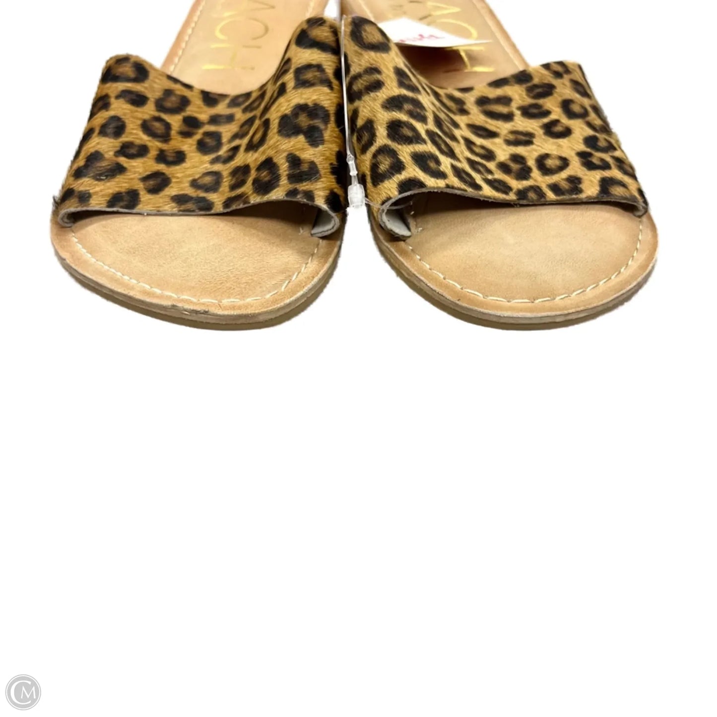 Sandals Heels Wedge By Matisse In Animal Print, Size: 7