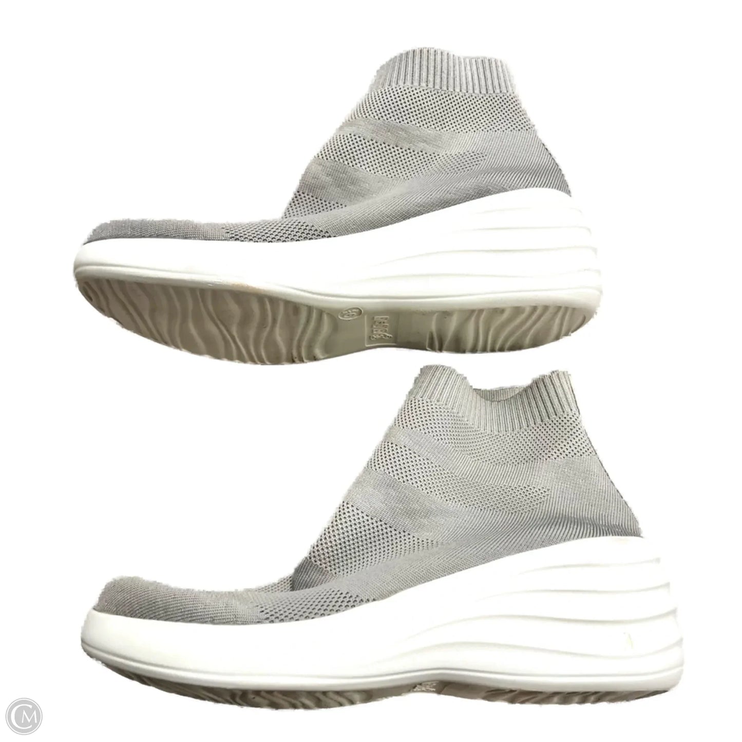 Shoes Sneakers By Brash In Grey, Size: 9.5