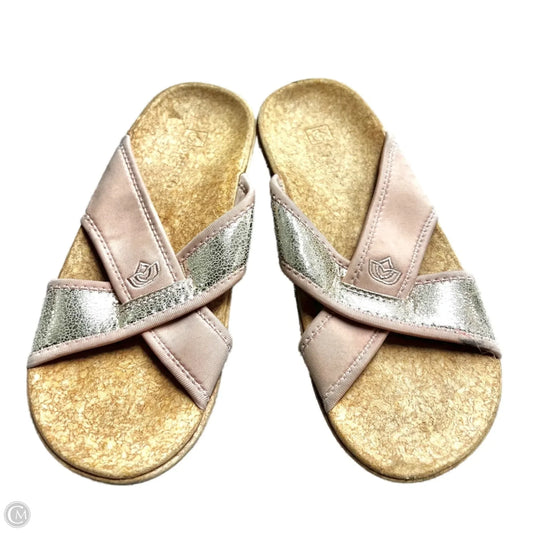 Sandals Flats By Spenco In Pink, Size: 8